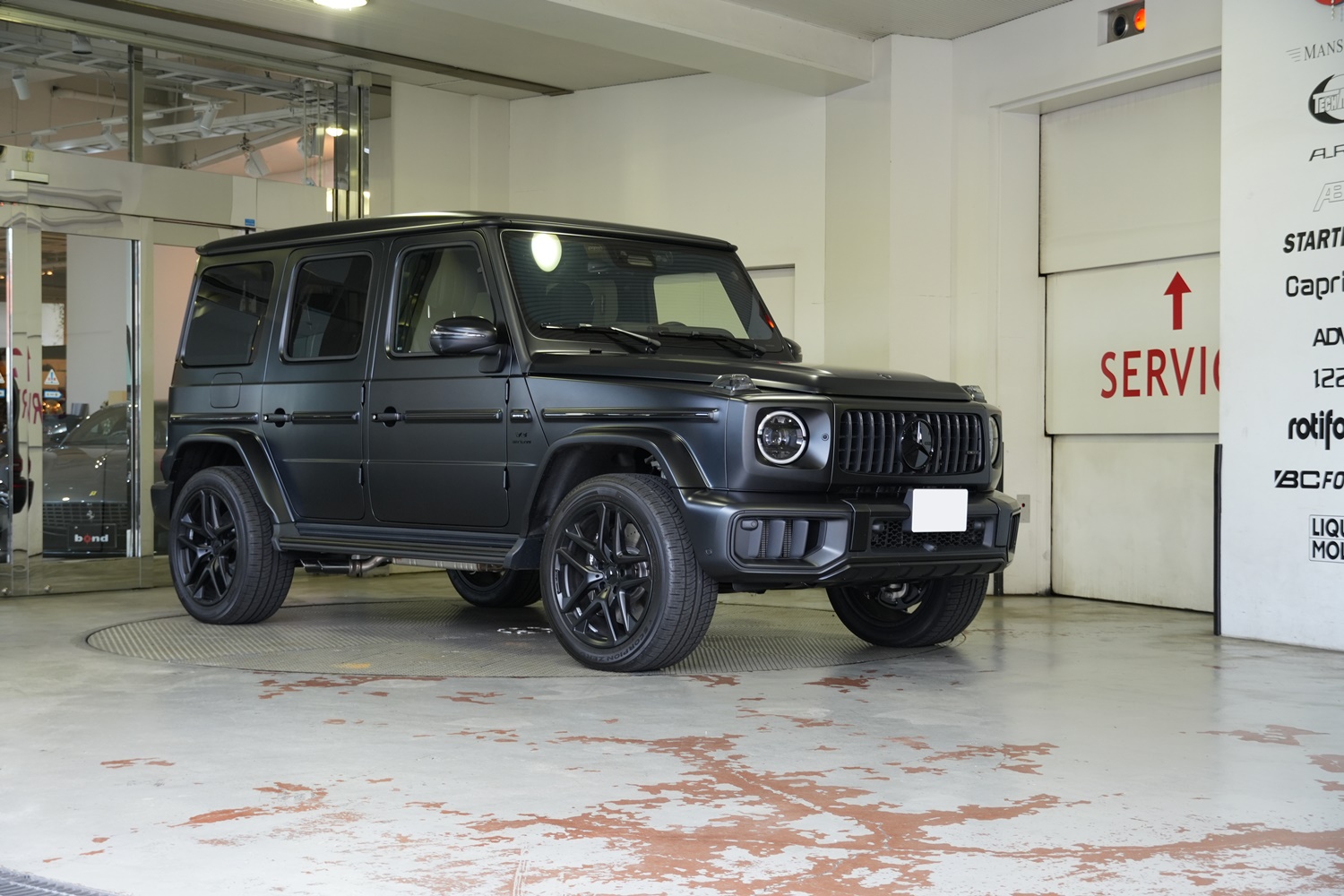 W465 G63 マフラー 純正 ブラック ブラックアウト