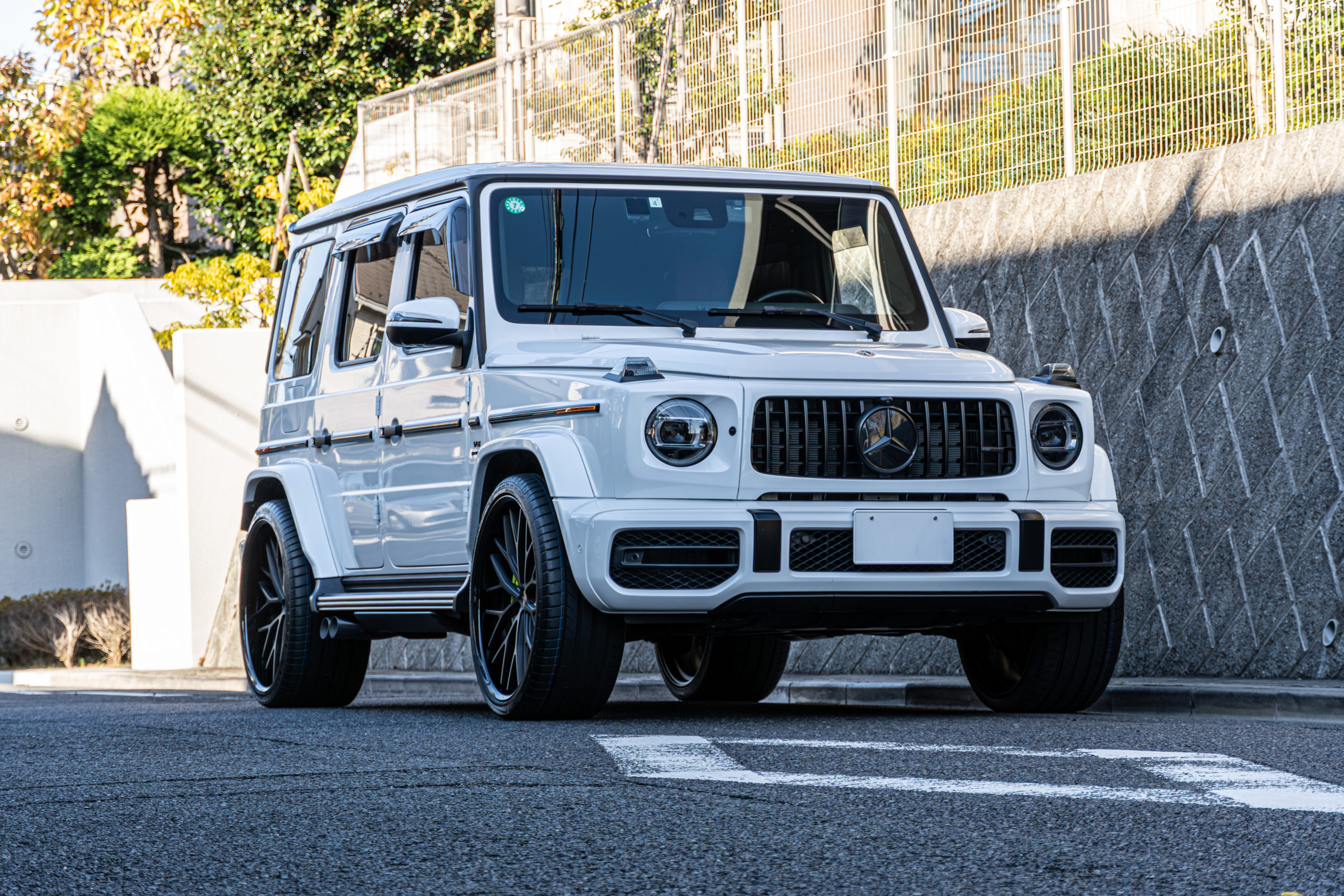 G63 カスタム　ローダウン　BRABUS ブラバス　HYPERFORGED HF-LMC 24インチ　355 電動ステップ
