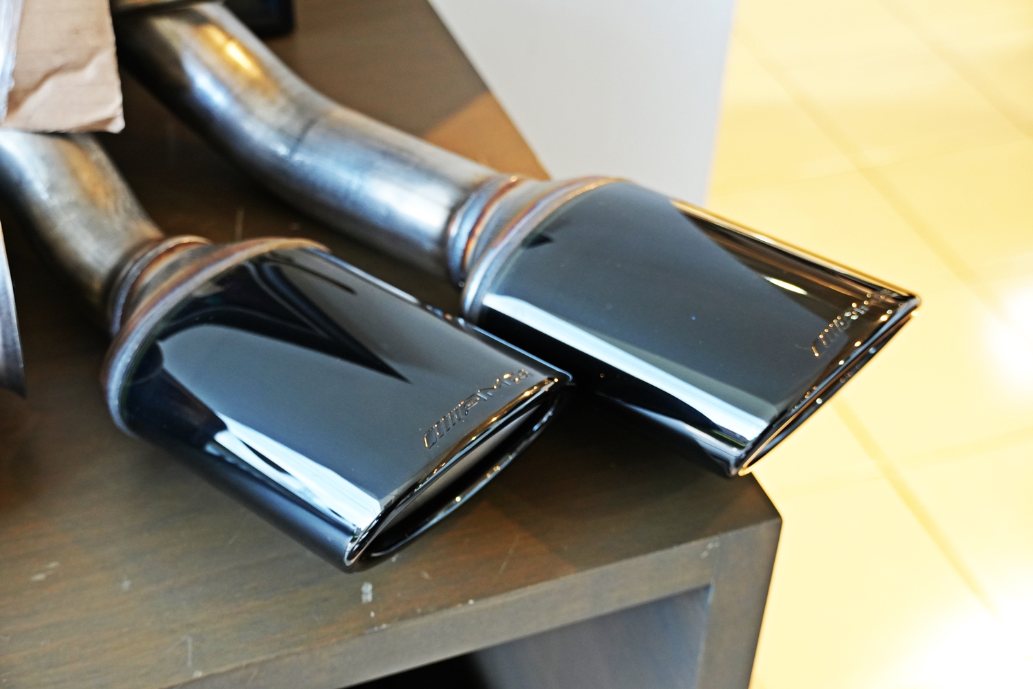 W465 マフラー 純正 ブラックタイプ ブラックエンド 車検対応