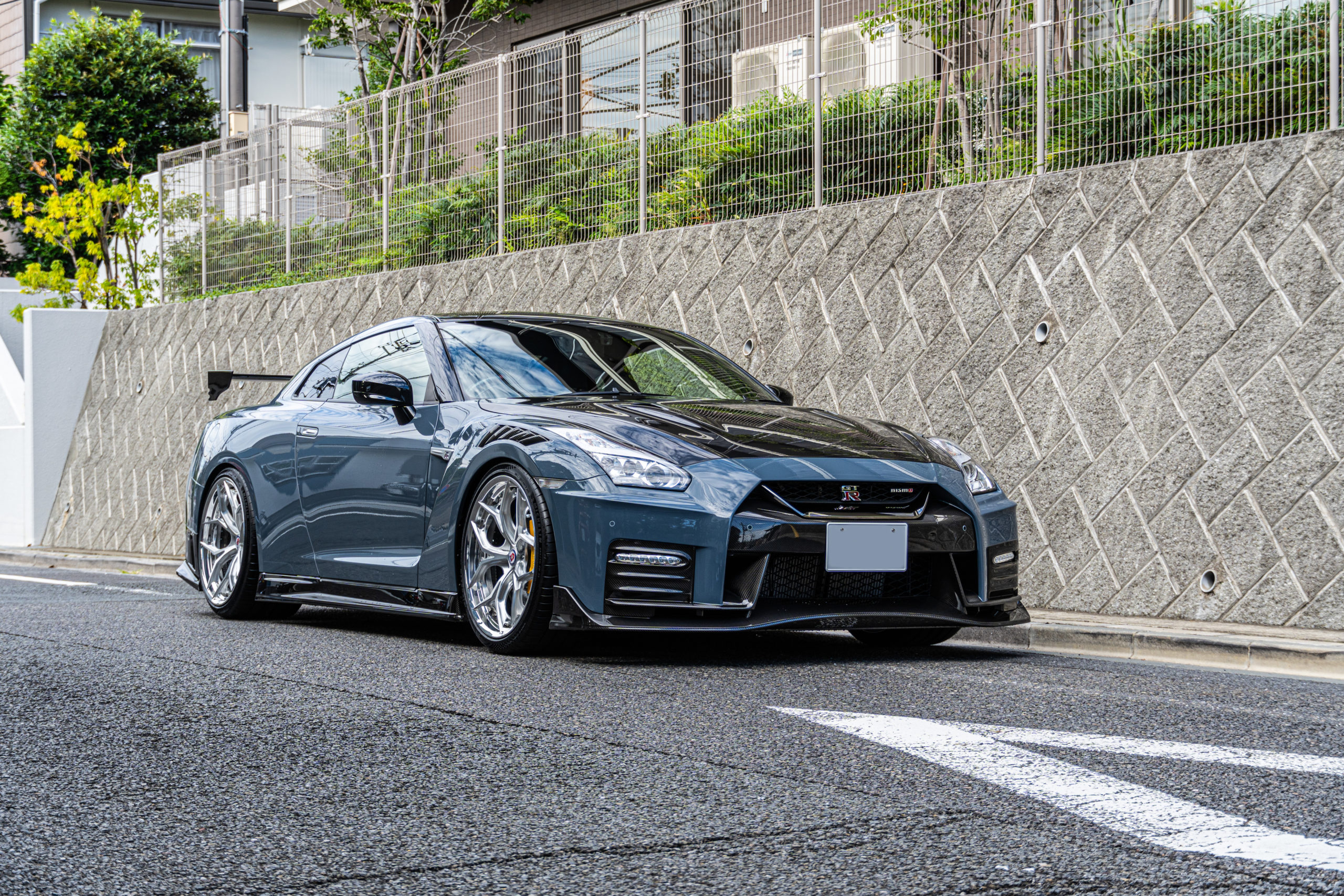 GTR カスタム R35 ROHAN ROBERUTA HRE S101MAXTON FOREGED カーボン 21インチ ローダウン AL13