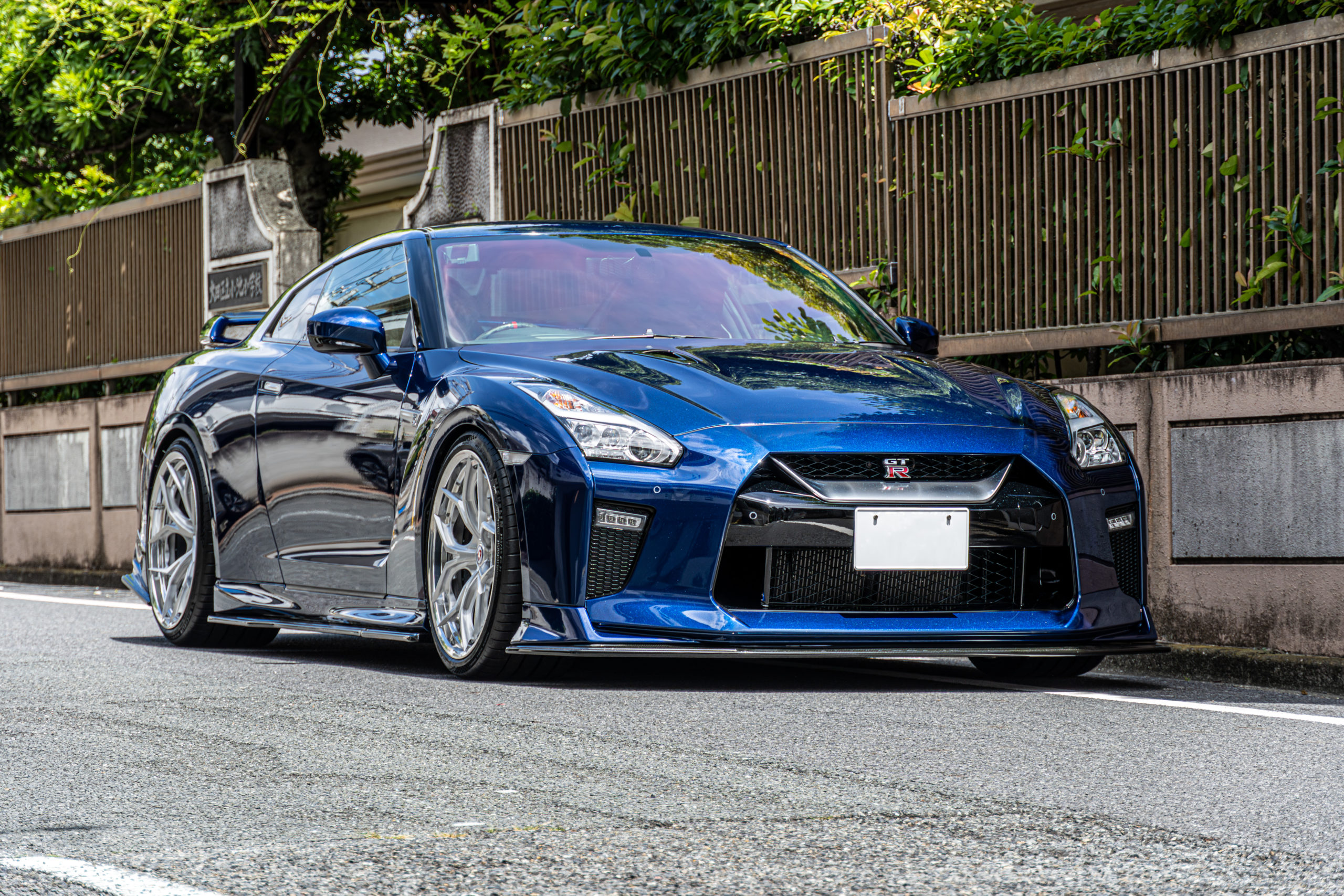 GTR カスタム R35 ROHAN ROBERUTA HRE S101MAXTON FOREGED カーボン 21インチ ローダウン AL13