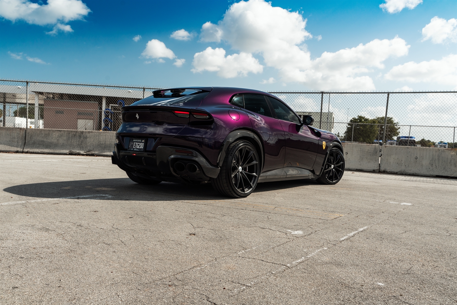 FERRARI PUROSANGUE フェラーリ　プロサングエ プロテクションフィルム グリジオスクーロ AL13 ANRKY HRE