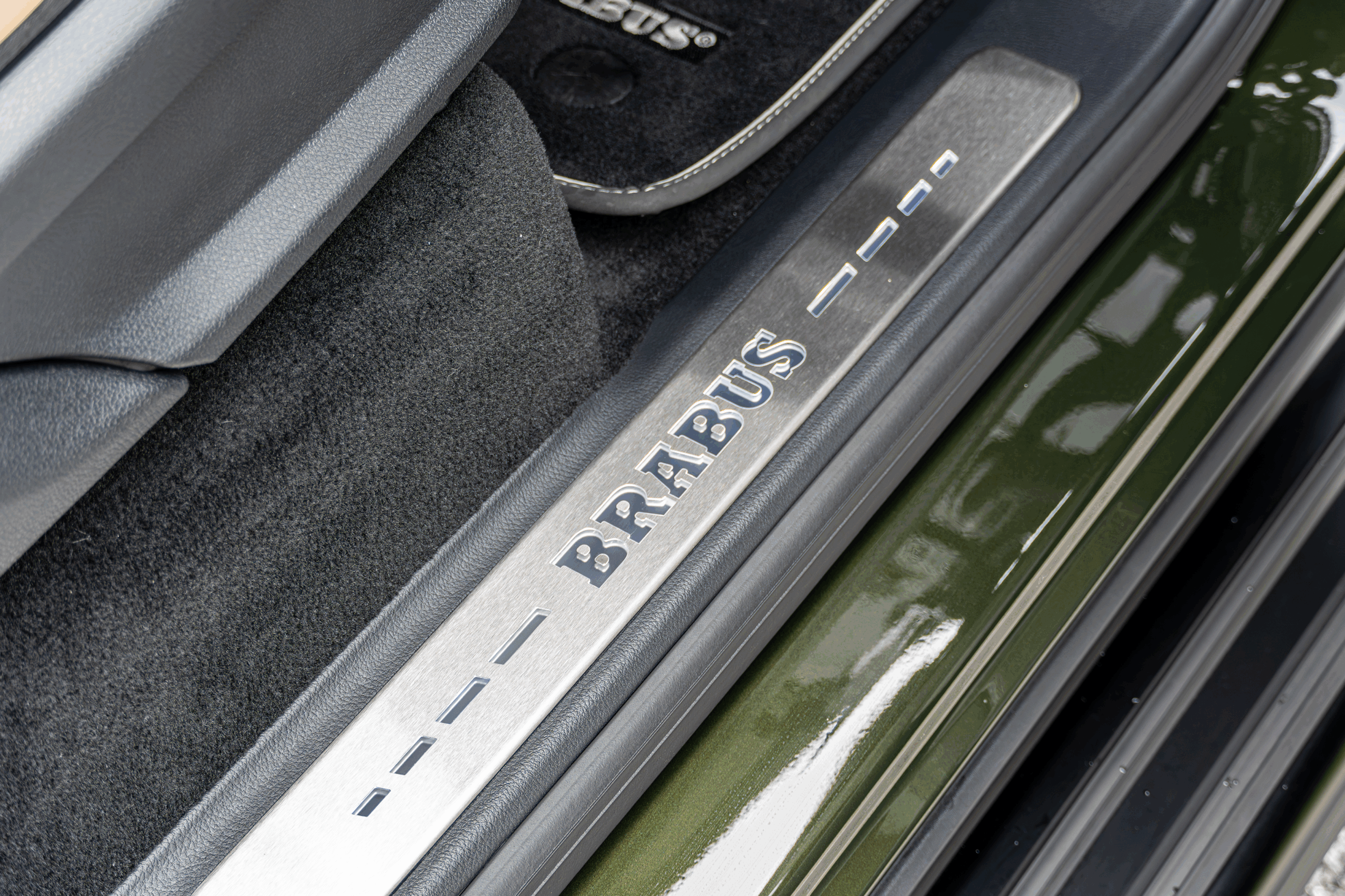 G450 オリーヴ　W465 カスタム　ローダウン　AL13 23インチ　BRABUS ブラバス　エアロ　カーボン