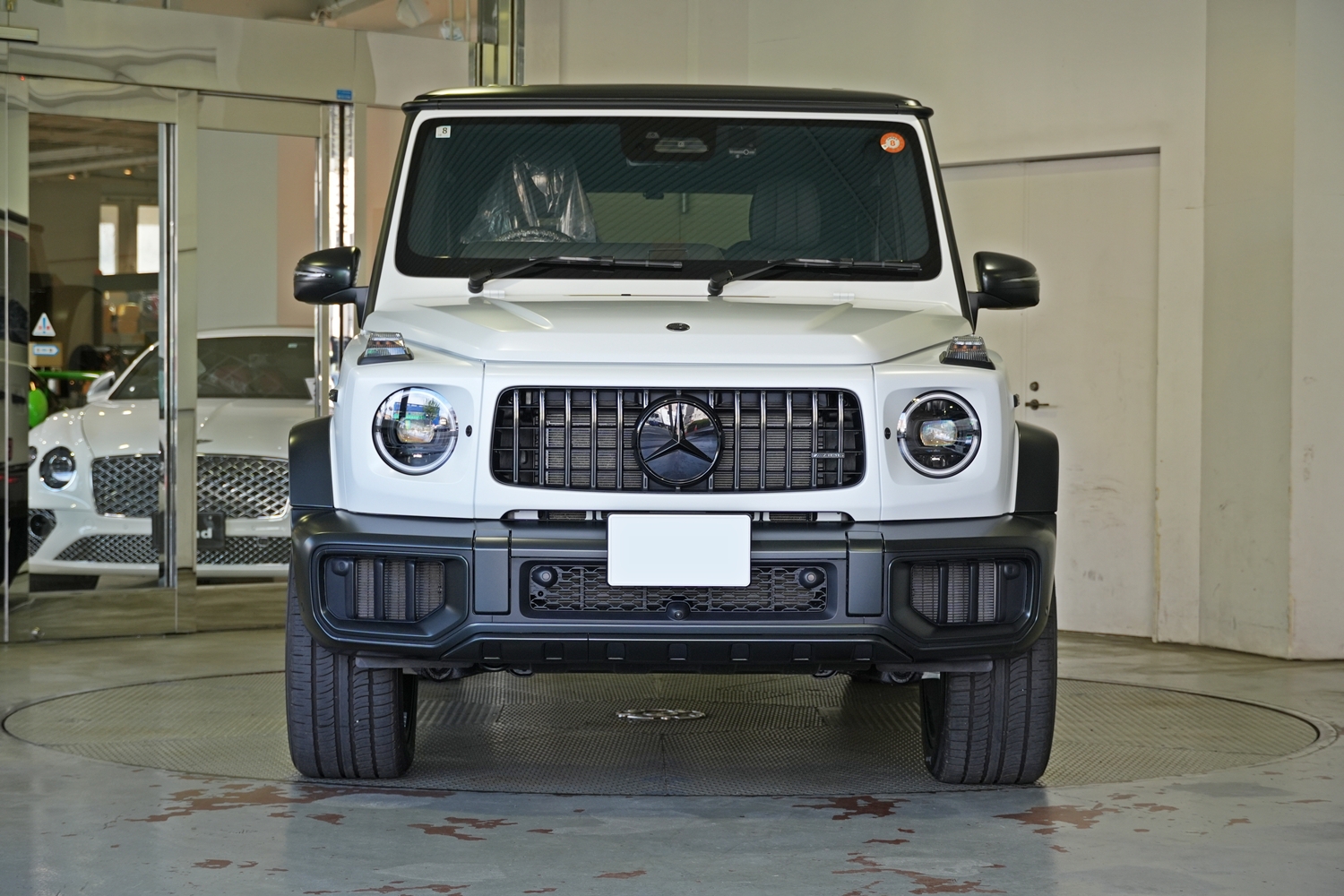 W465　カスタム　G63　マグノホワイト　オパリスホワイト　マットカラー　プロテクションフィルム　ラッピング