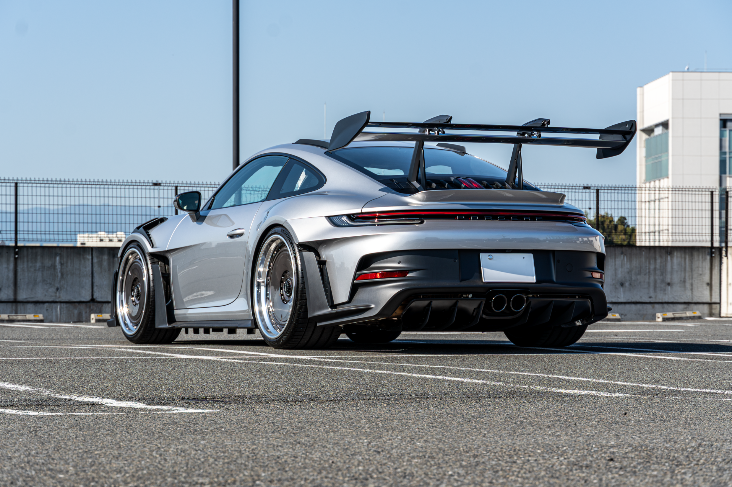 GT3RS カスタム ローダウン インチアップ AL13 ディッシュ ヴァイザッハ