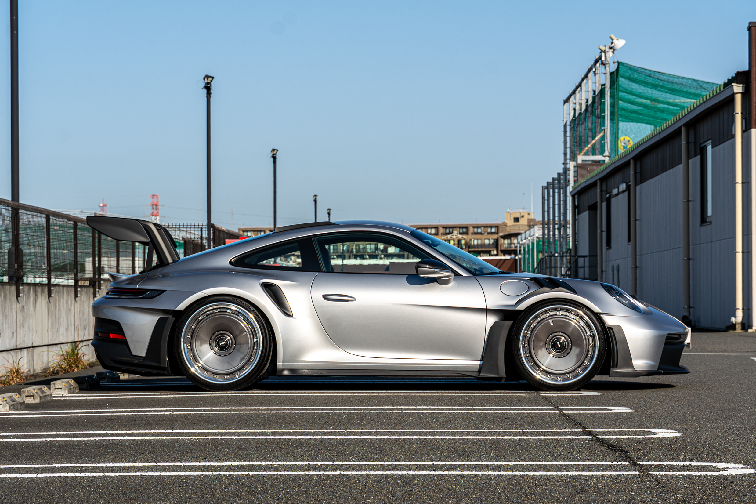 GT3RS カスタム ローダウン インチアップ AL13 ディッシュ ヴァイザッハ