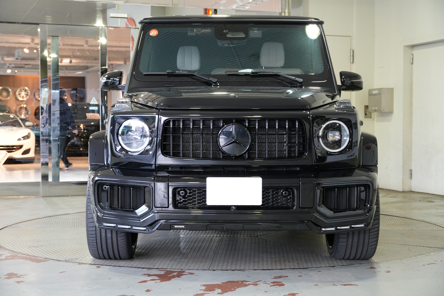 W465　G63　G450　G580　カスタム　エアロ　ブラバス　リップ