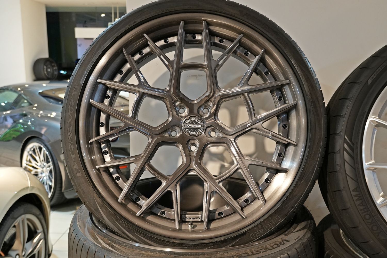 W463A　W465　ゲレンデ　24インチ　カスタム　ホイール　鍛造ホイール　アメ鍛　MV FORGED　カスタム　東京　中古ホイール