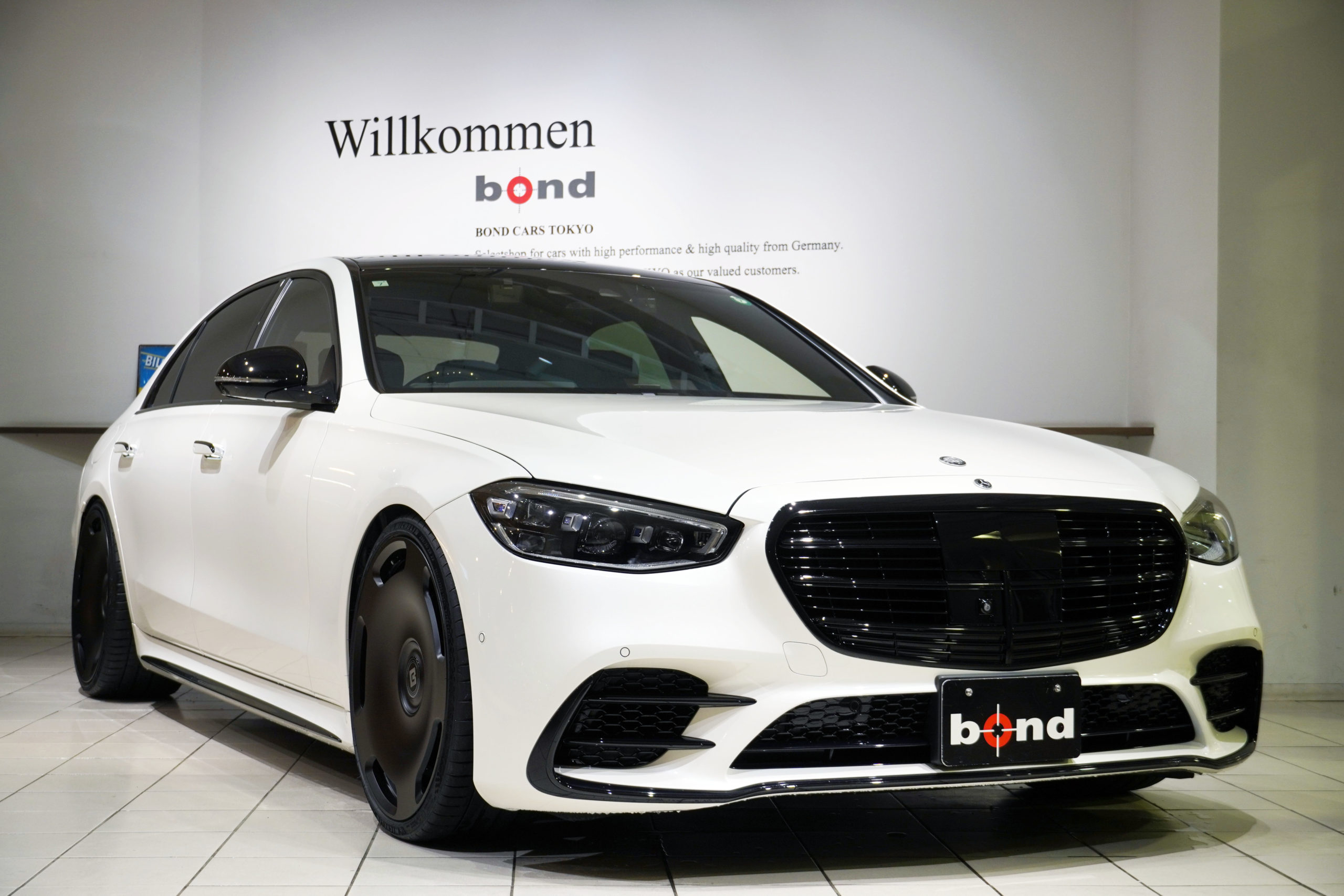 Mercedes Benz S class W223 S580 ベンツ Sクラス ローダウン BC FORGED ブラックアウト カスタム ドレスアップ 輸入車 販売 買取 bond ボンド 東京