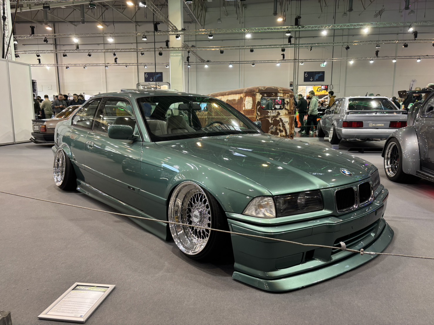 エッセンモーターショー　BMW BBS E36 E30 TECHART カイエン　MAGNUM