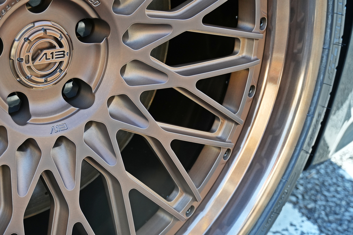 Audi　アウディ　RS6　カスタム　ローダウン　ホイール　23インチ　鍛造　アメ鍛　AL13