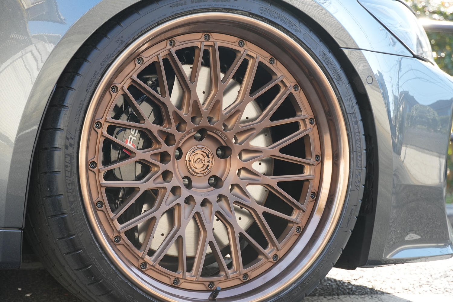 Audi　アウディ　RS6　カスタム　ローダウン　ホイール　23インチ　鍛造　アメ鍛　AL13