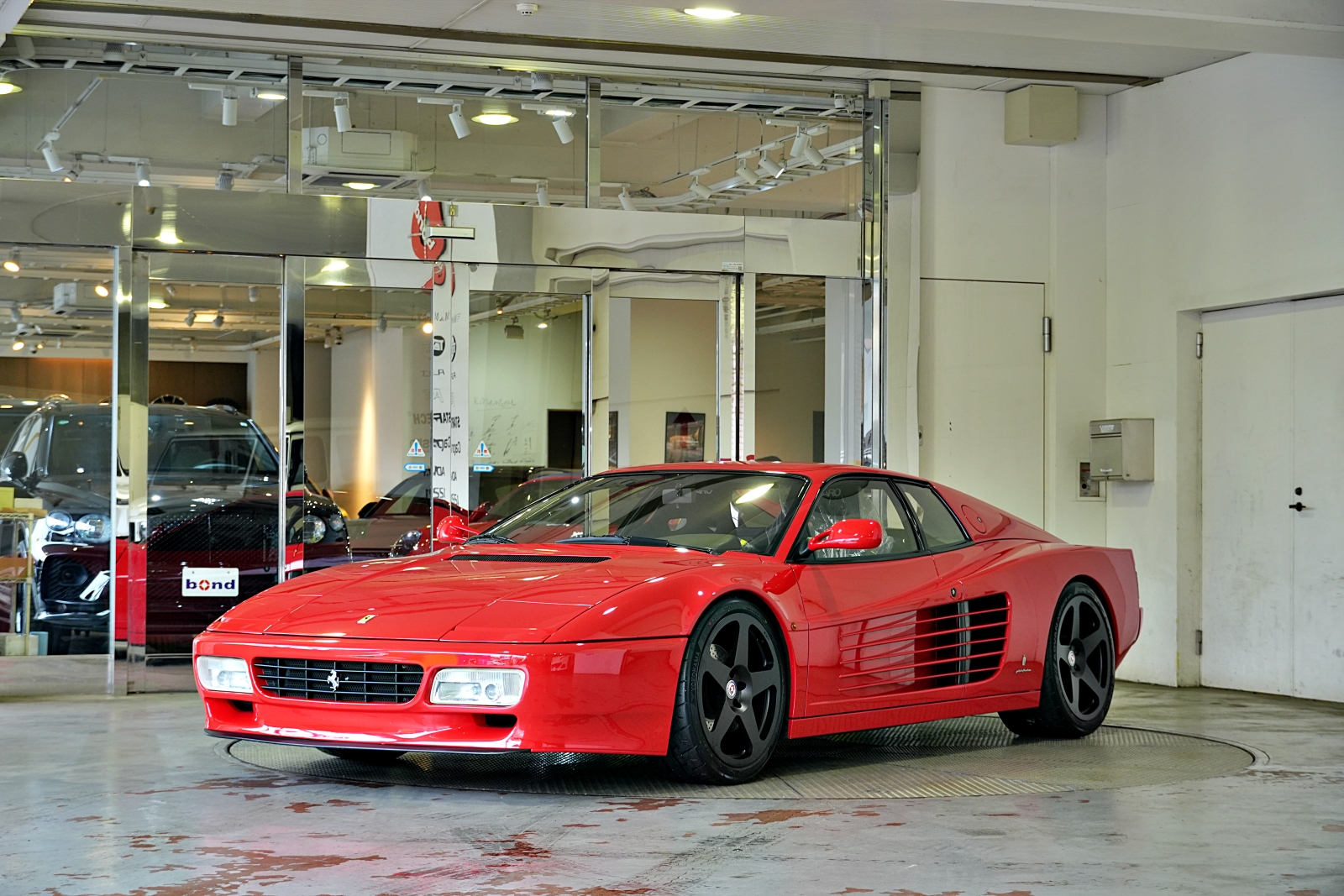 フェラーリ　ホイール　HRE　鍛造　512TR　355　カスタム　ローダウン