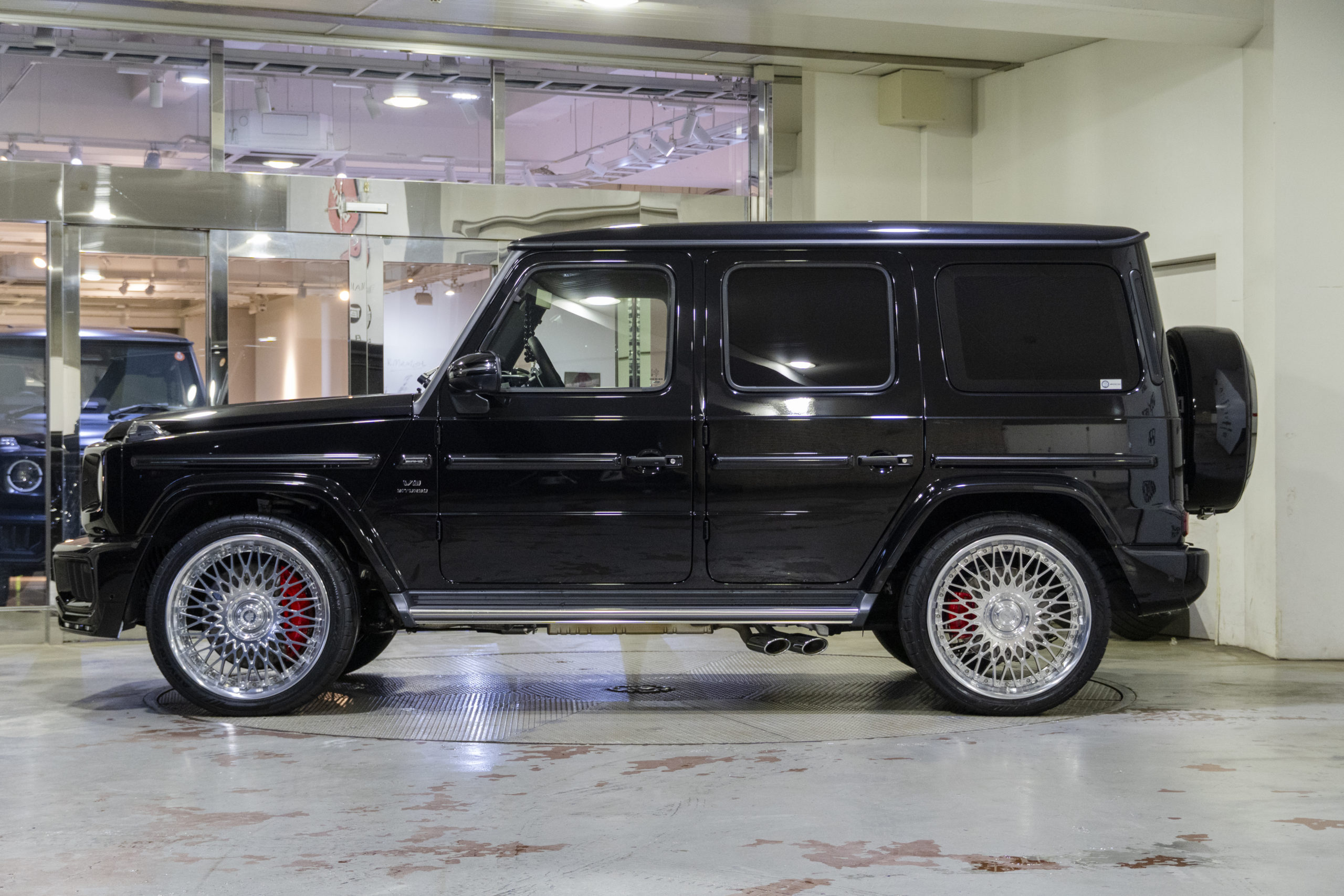 W463A　W463　W465　カスタム　ホイール　アメ鍛　鍛造ホイール　アナーキー　ANRKY　ローダウン　ダウンサス　BRABUS