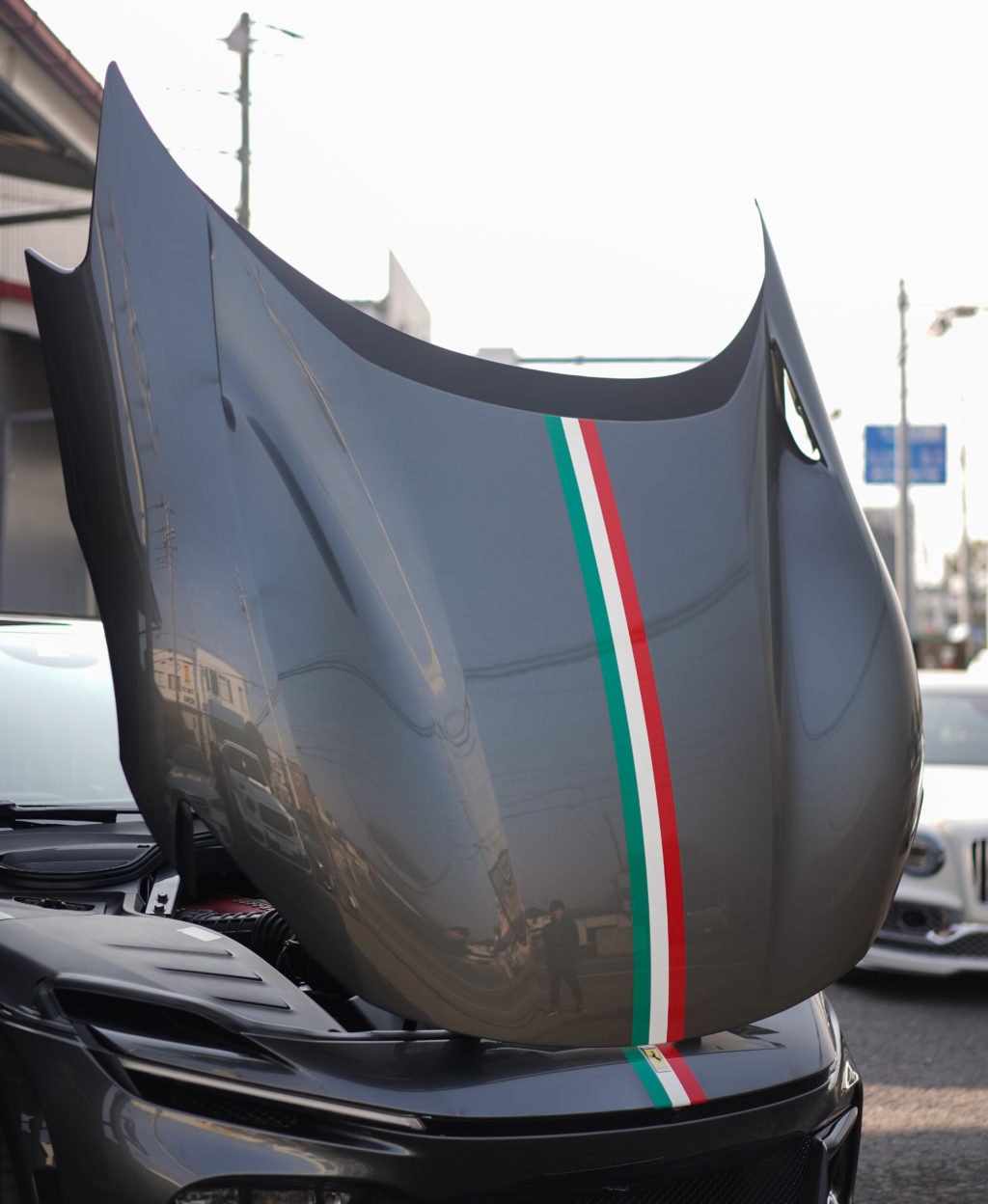 フェラーリ、PPF、プロサングエ、プロテクション、コーティング、ボンド、ボンドボディ、bond,bondbody