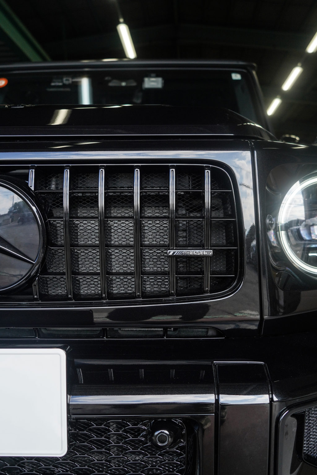 ゲレンデ G63 ブラバス BRABUS シボ取りペイント カスタム ブラックアウト