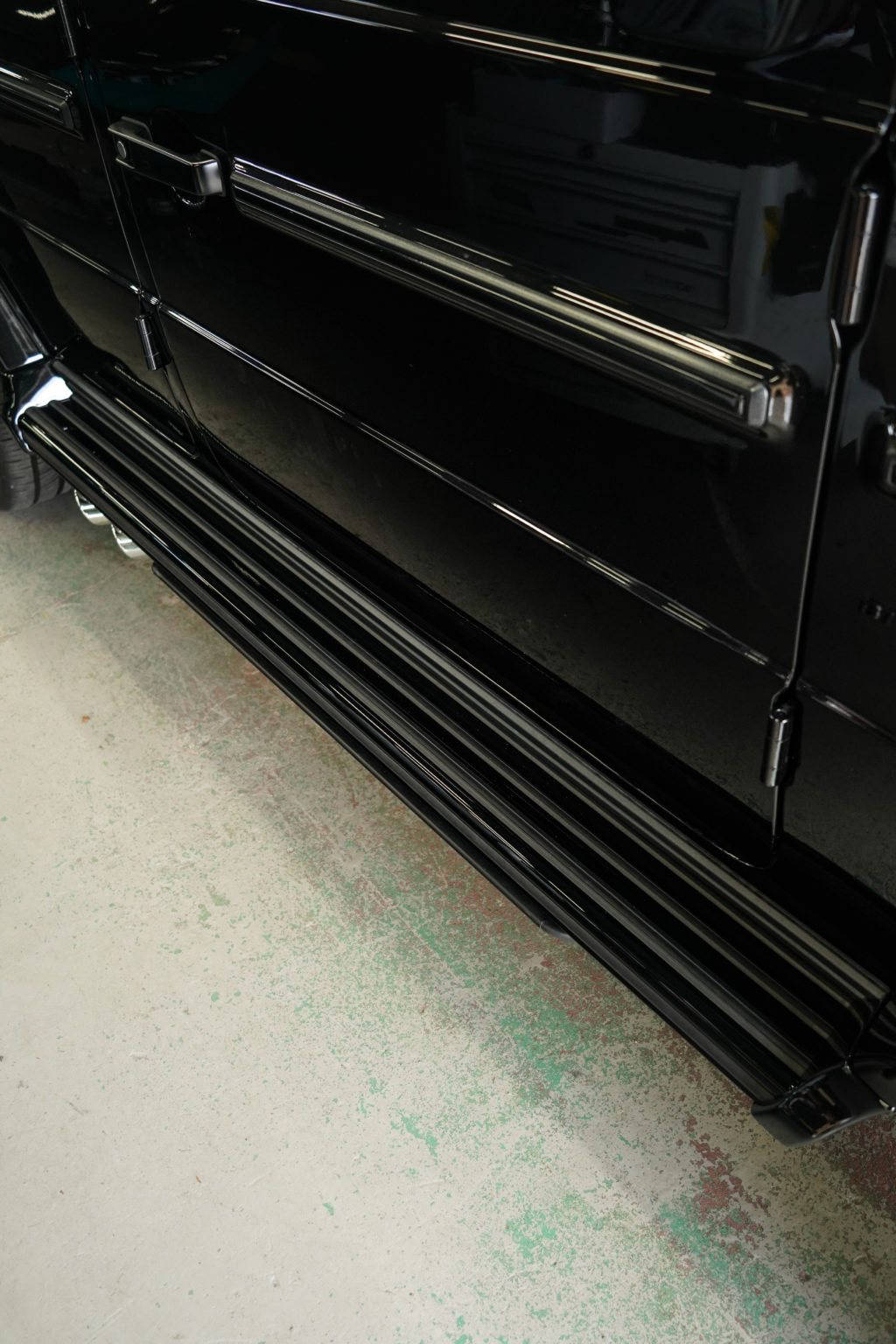 ゲレンデ G63 ブラバス BRABUS シボ取りペイント カスタム ブラックアウト