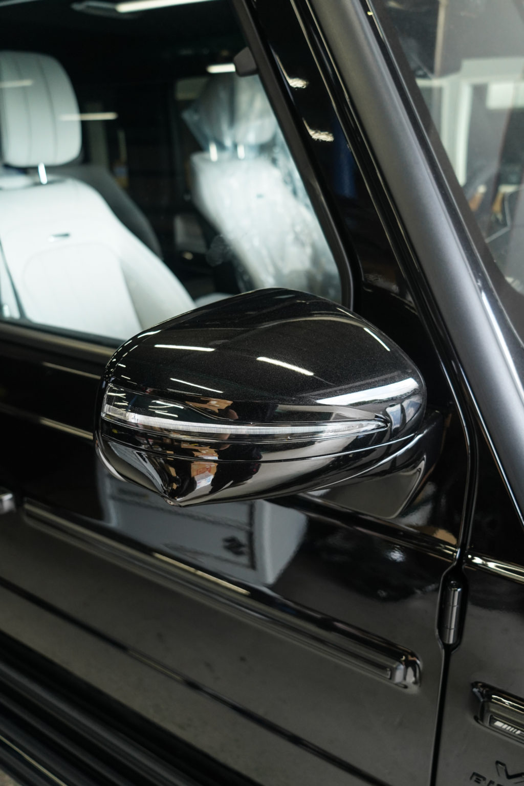 ゲレンデ G63 ブラバス BRABUS シボ取りペイント カスタム ブラックアウト