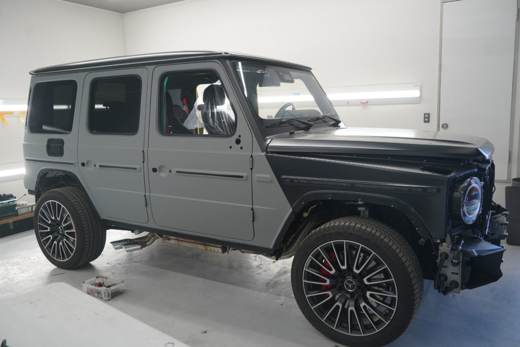 W465 G63 ラッピング INOZETEK FROZEN MATTE SHARK GREY