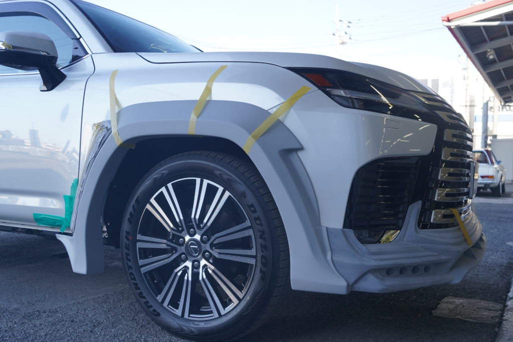 LEXUS LX700h レクサス WALD フルエアロ ワイドボディ カスタム ペイント bond bondbody ボンド ボンドボディ