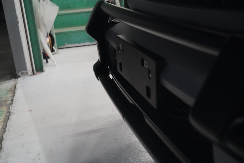 W465　G63　MercedesBenz　ゲレンデ　Gクラス　ブラッシュガード　フロントナンバーベース　電動サイドステップ