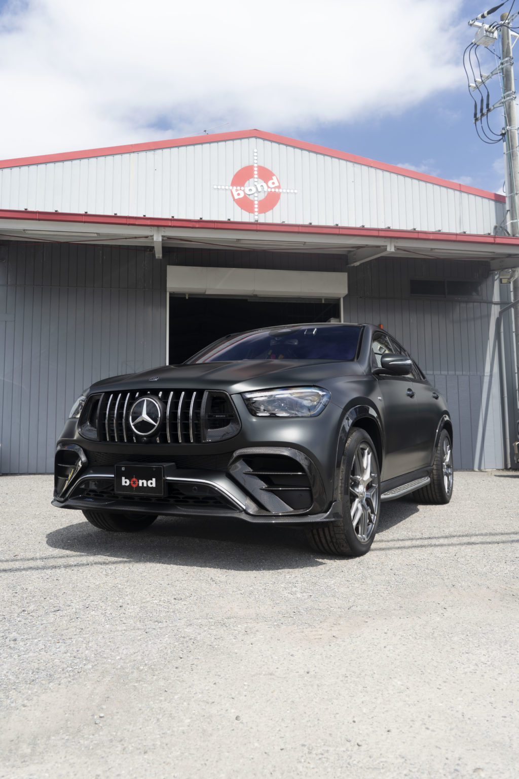 #メルセデスベンツ#ベンツ#GLE#GLE400#GLE63#ブラバス#BRABUS#カーボン#フルラッピング#ラッピング#カーラッピング#ボンド#ボンドボディ