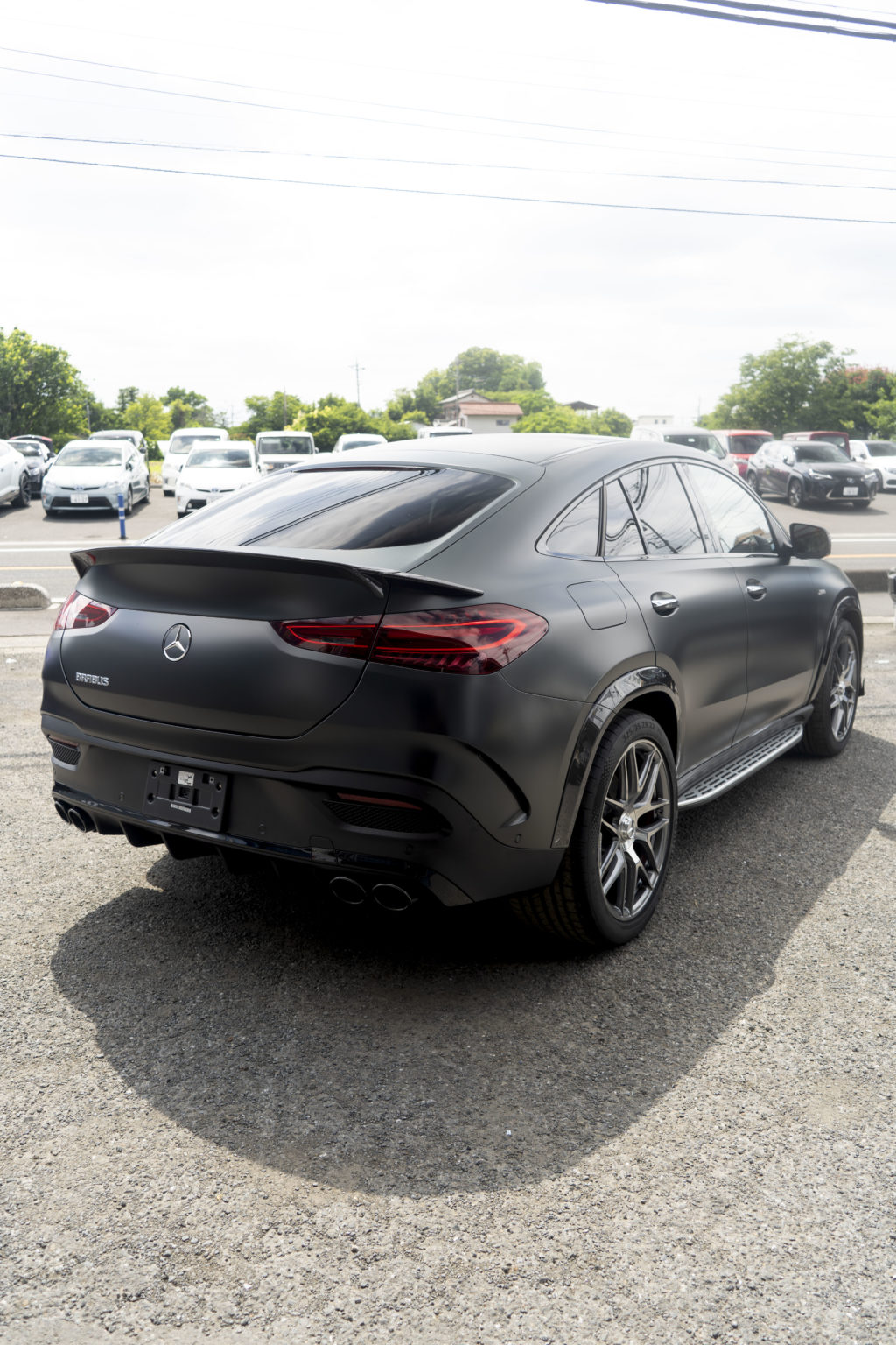 #メルセデスベンツ#ベンツ#GLE#GLE400#GLE63#ブラバス#BRABUS#カーボン#フルラッピング#ラッピング#カーラッピング#ボンド#ボンドボディ