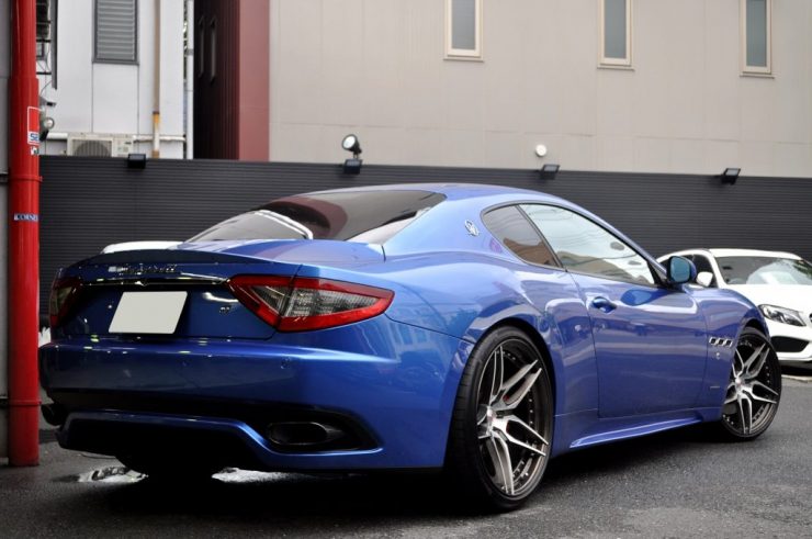 006マセラティ グラントゥーリズモ maserati granturismo ダウンサス