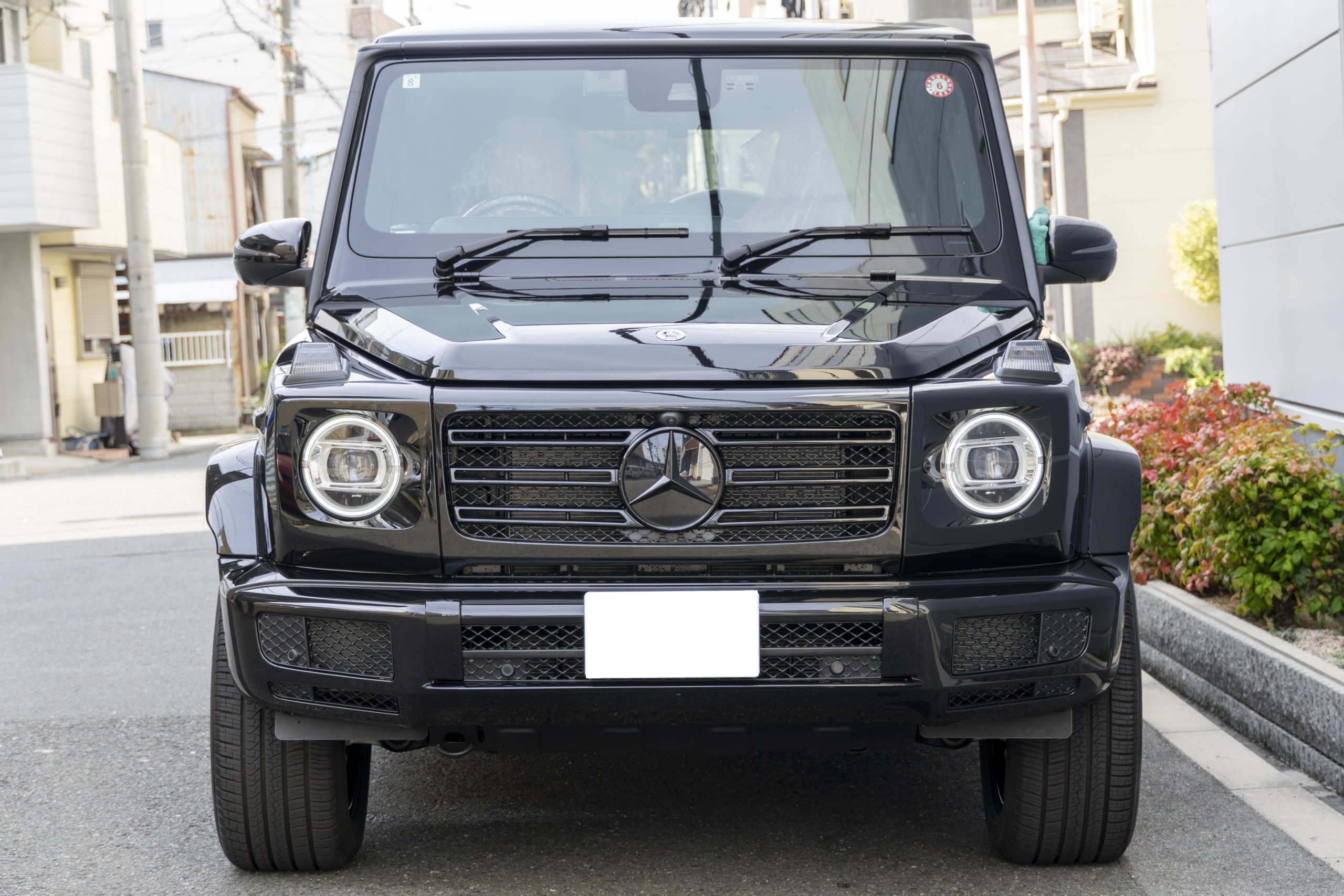 W463A G400d ブラックアウト 電動ステップ デジタルインナーミラー ボディコーティング ボンド大阪