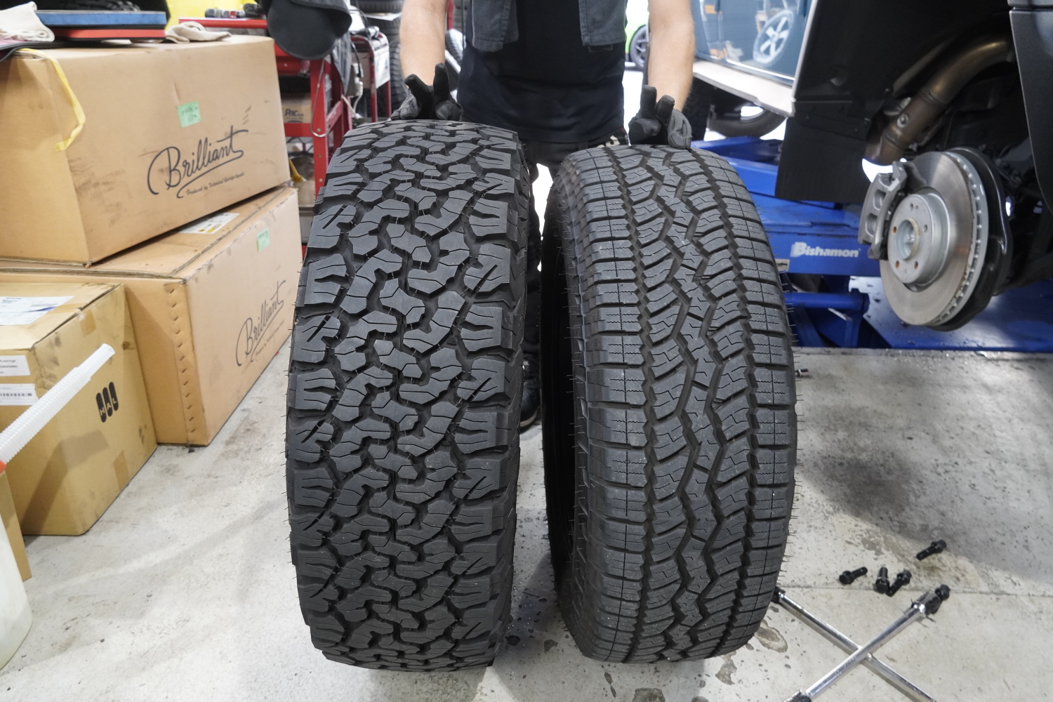 G400d　プロフェッショナル　fuss ホイール交換　カスタム