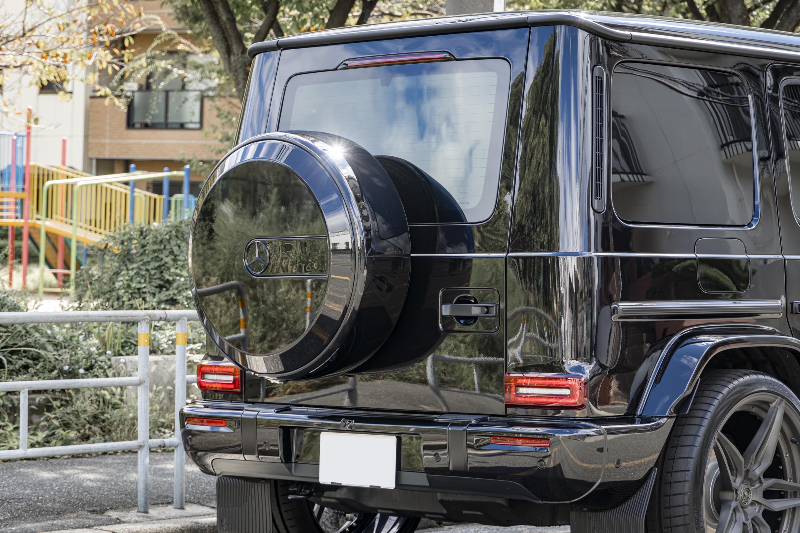 W465 G450d×ナイトPKG・ブラックアウト・電動ステップ・デジタルインナーミラー ボンド大阪