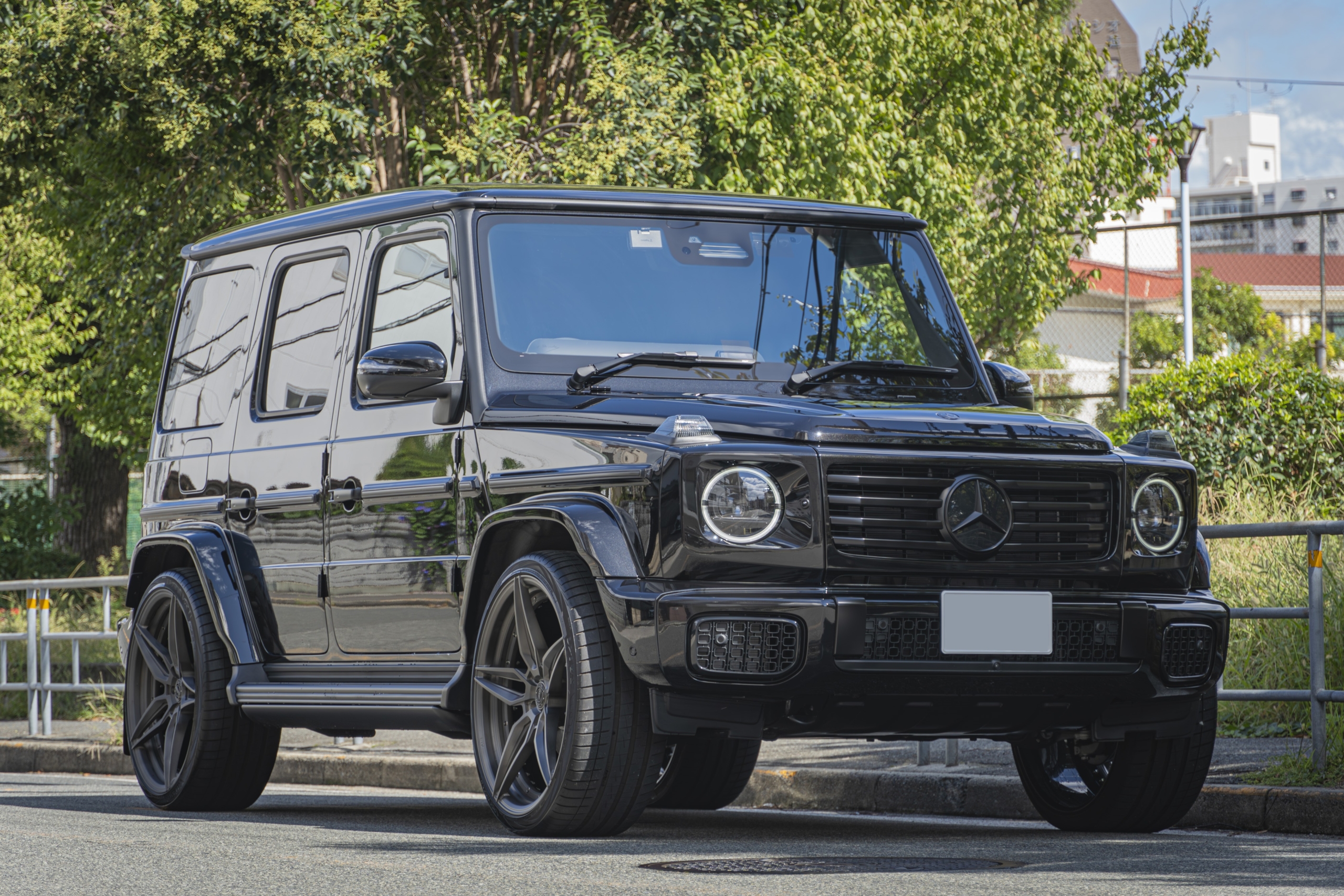 W465 G450d×ナイトPKG・ブラックアウト・電動ステップ・デジタルインナーミラー ボンド大阪