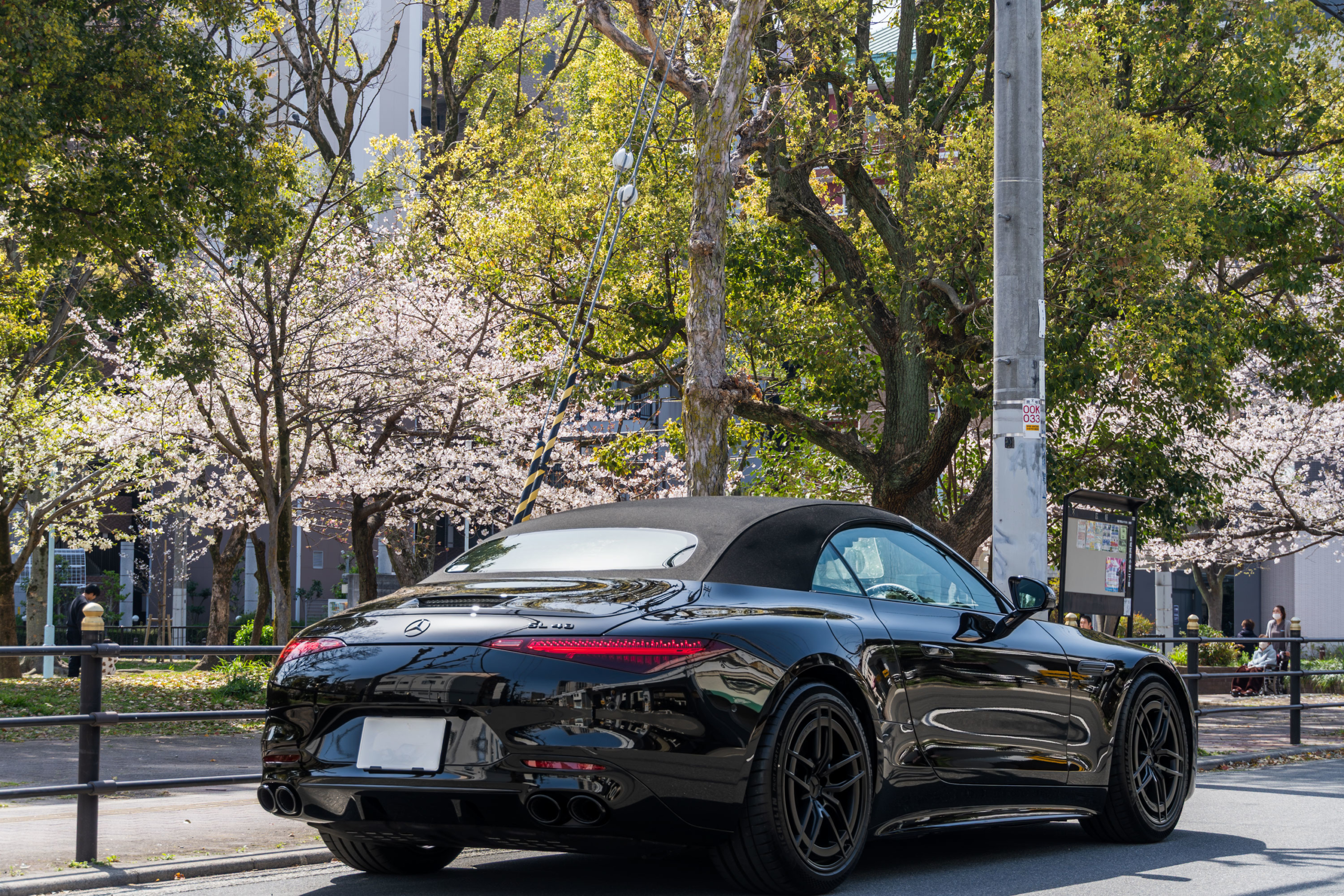 R232 AMG SL43 ブラックアウト