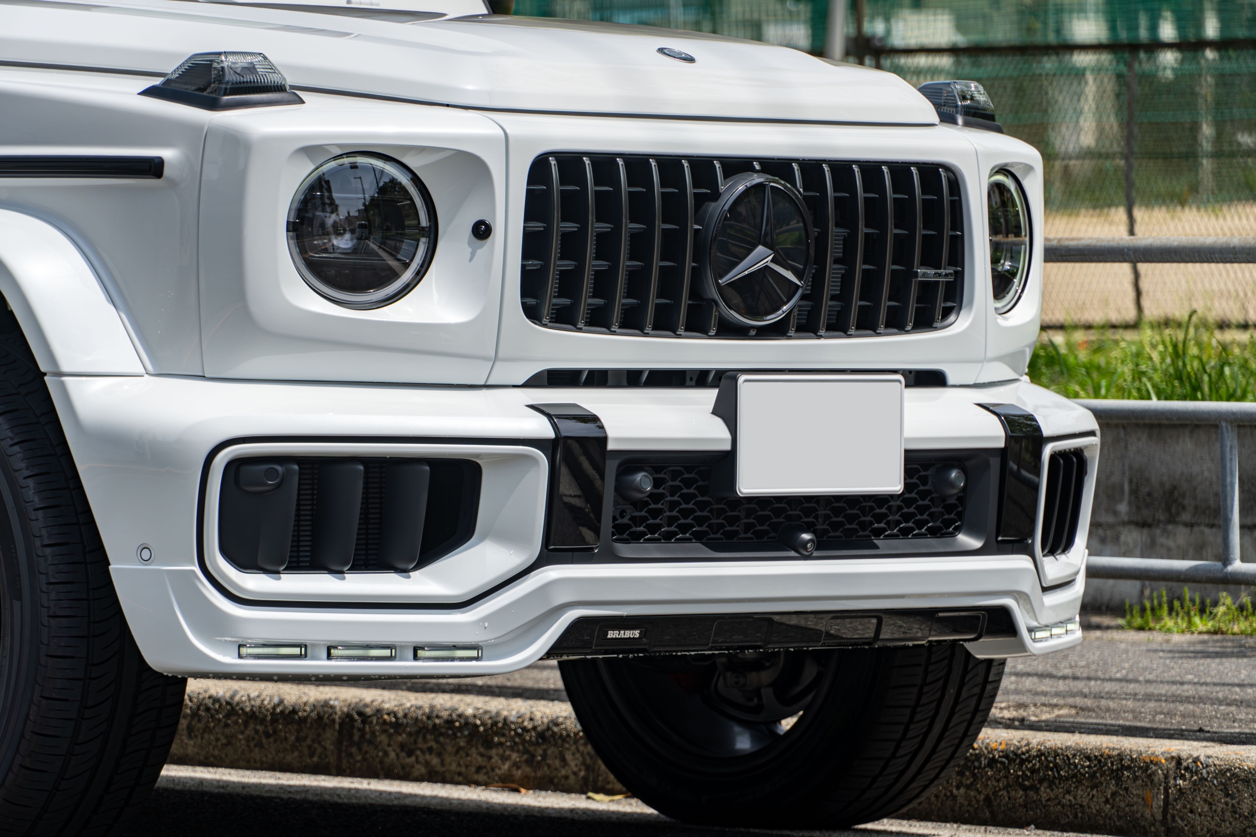 W465 G63 AMG×BRABUS フロントスポイラー　ゲレンデ ボンド大阪