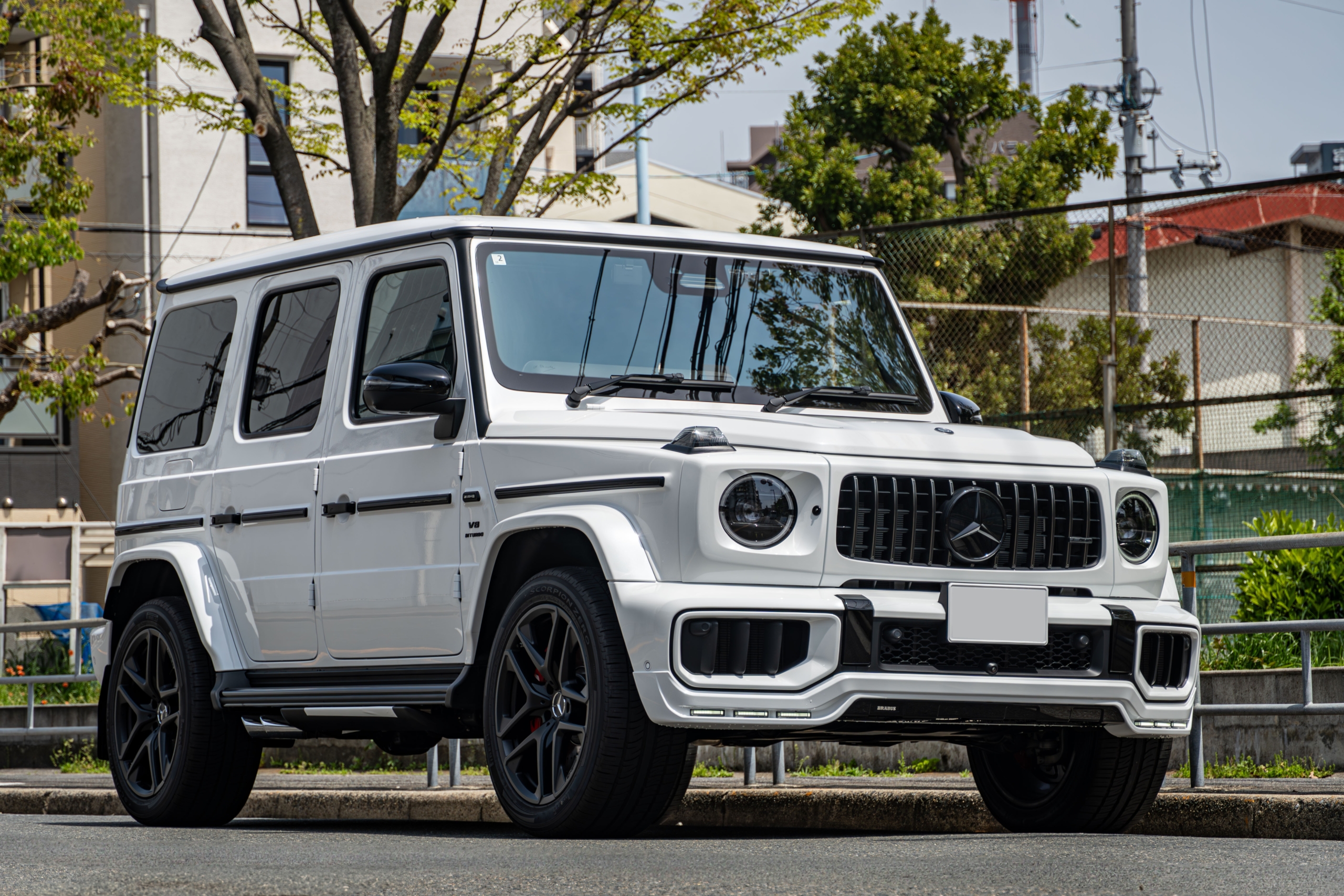 W465 G63 AMG×BRABUS フロントスポイラー　ゲレンデ ボンド大阪