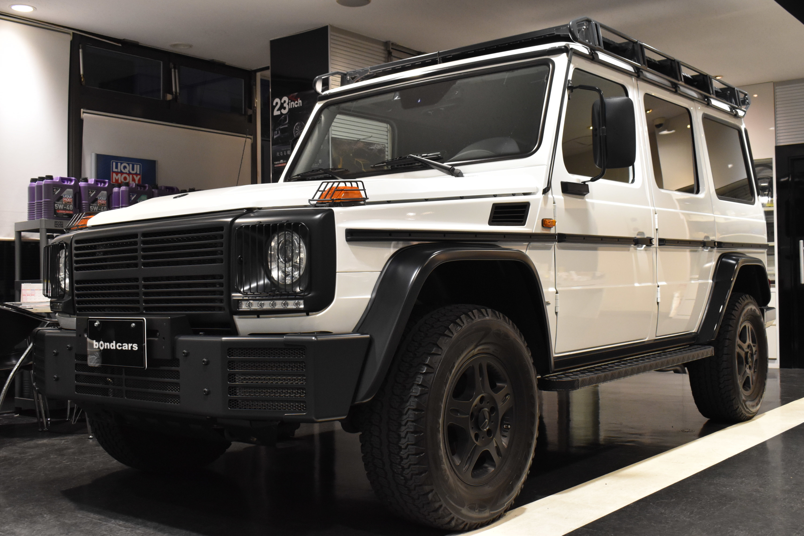 G350dプロフェッショナル　463台限定車　並行輸入車　スチールサイドステップ　パナソニック9インチナビ　クラッシックグリル　ホイールスペーサー