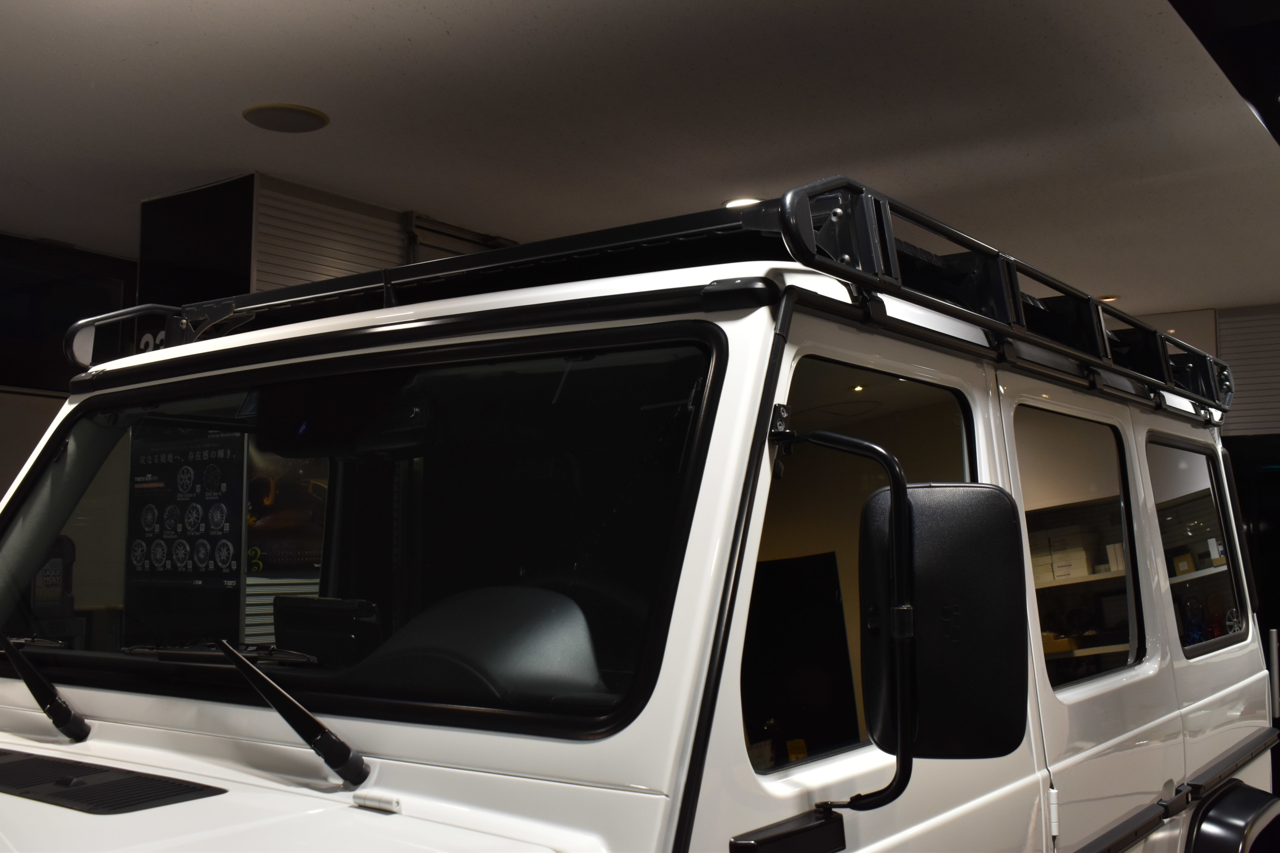 G350dプロフェッショナル　463台限定車　並行輸入車　スチールサイドステップ　パナソニック9インチナビ　クラッシックグリル　ホイールスペーサー