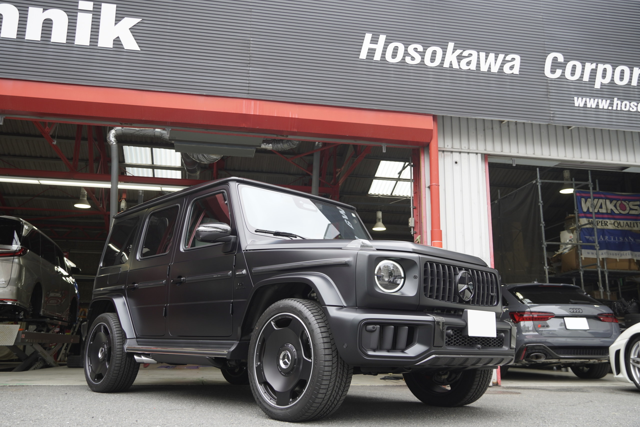 W465 W463A G63 G450d Gクラス　電動サイドステップ　カスタム