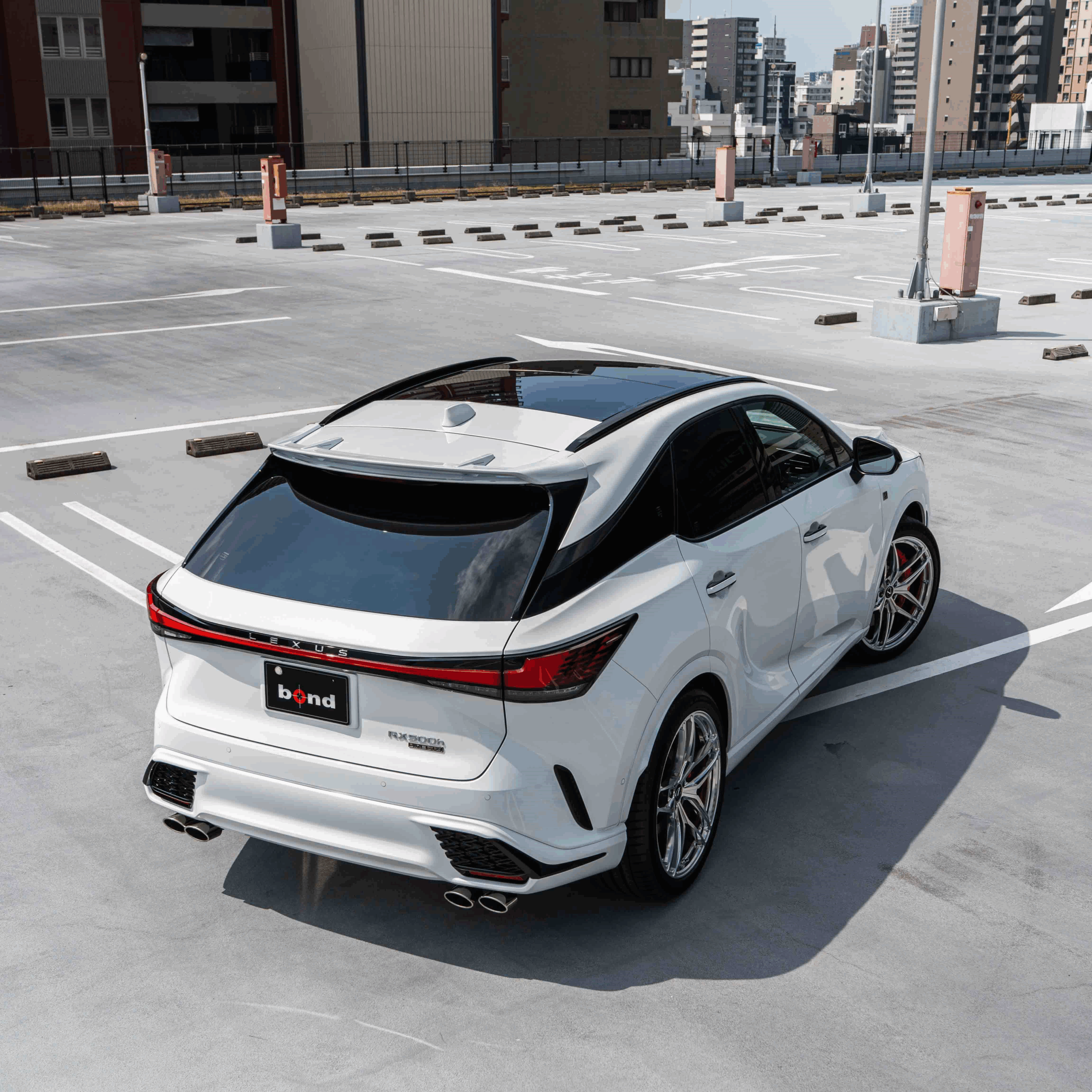 レクサス RX500h BCforged 22インチ ローダウン カスタム