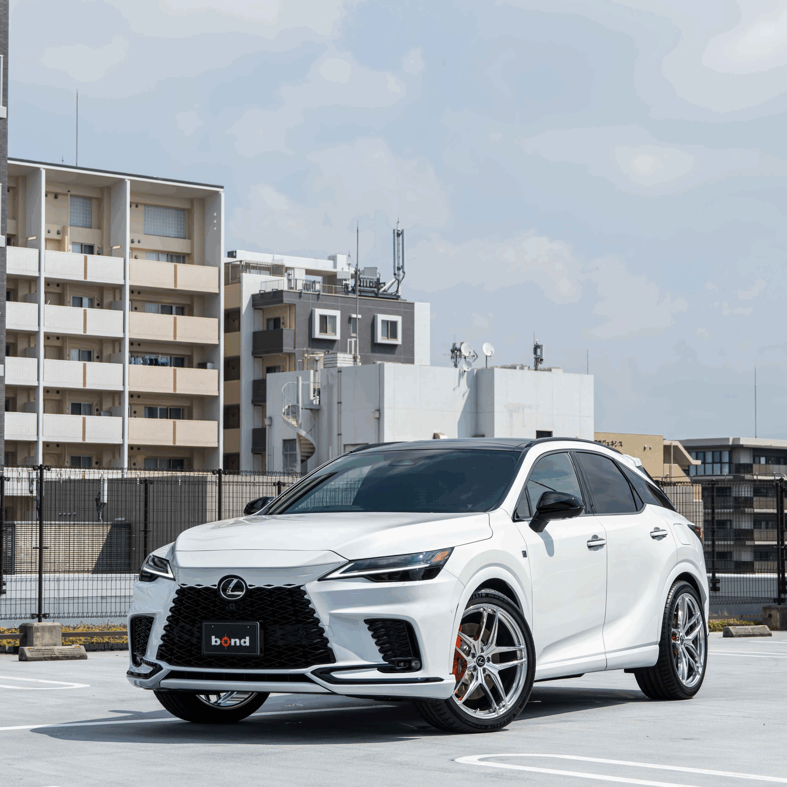 レクサス RX500h BCforged 22インチ ローダウン カスタム