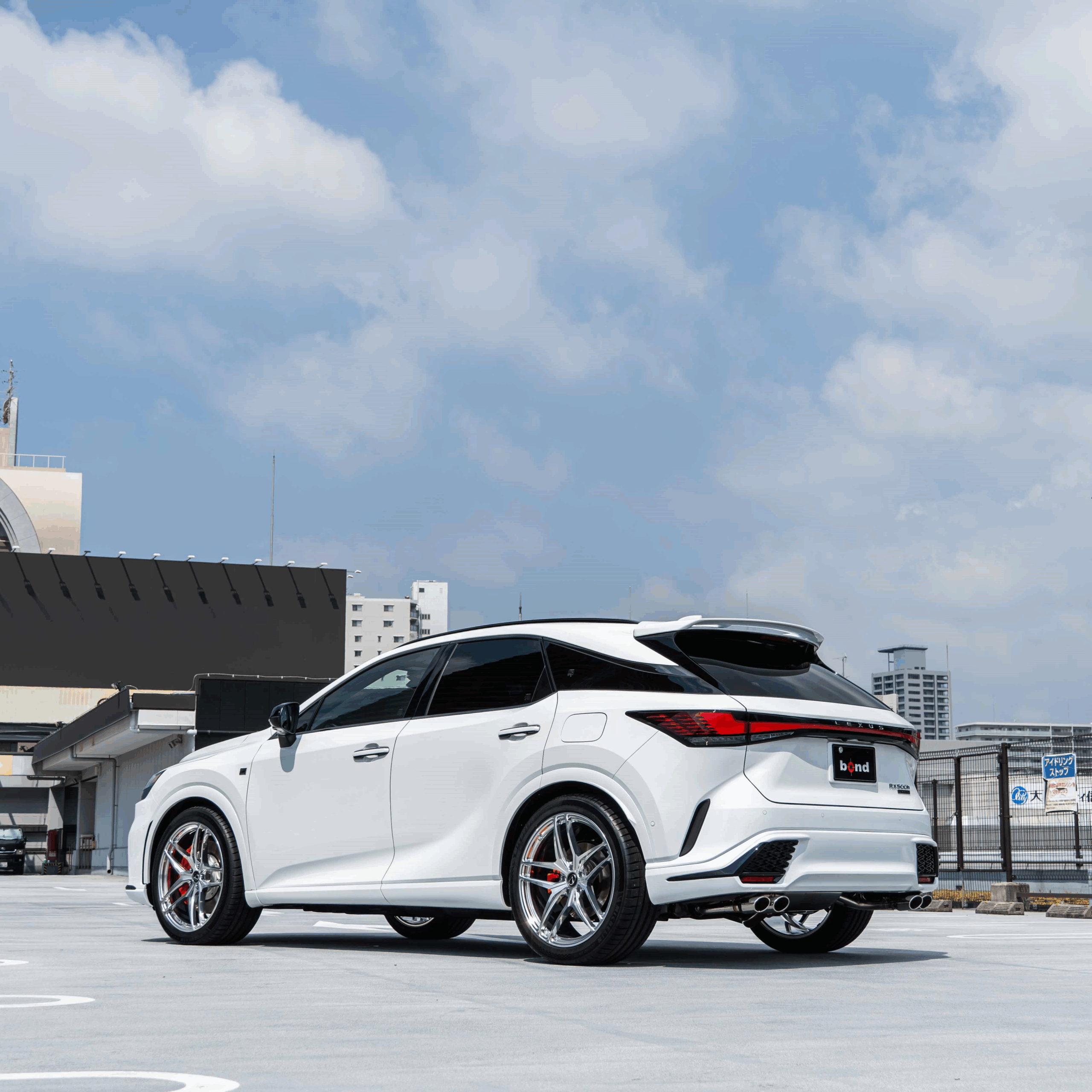 レクサス RX500h BCforged 22インチ ローダウン カスタム