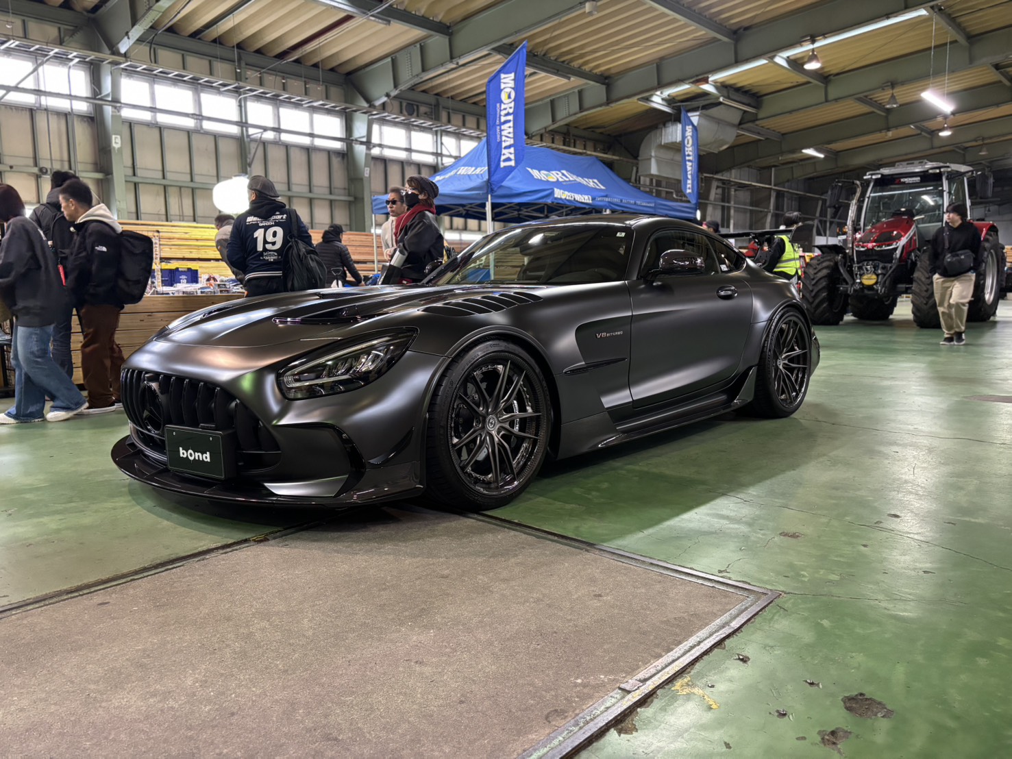 真庭速祭　イベント　ボンドブース　チューニングカー　真庭最速　モーターヘッド　ボンドショップ　ボンドカーズ　ボンドグループ