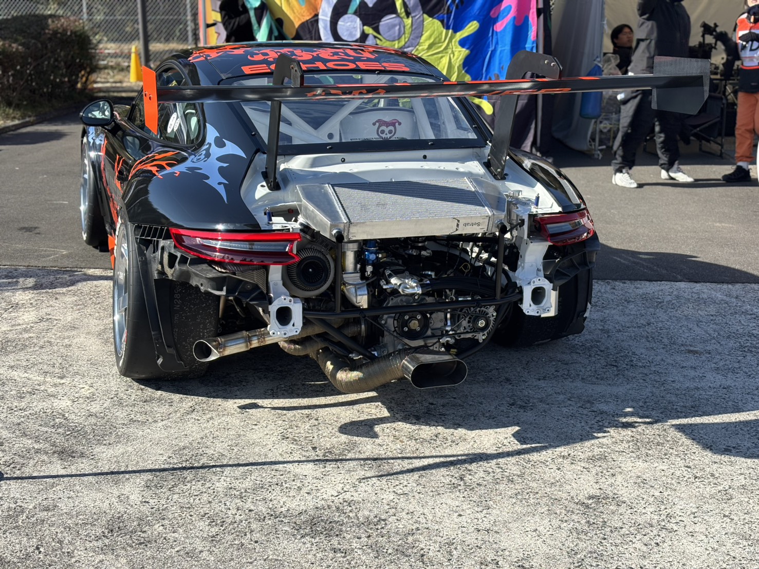 真庭速祭　イベント　ボンドブース　チューニングカー　真庭最速　モーターヘッド　ボンドショップ　ボンドカーズ　ボンドグループ