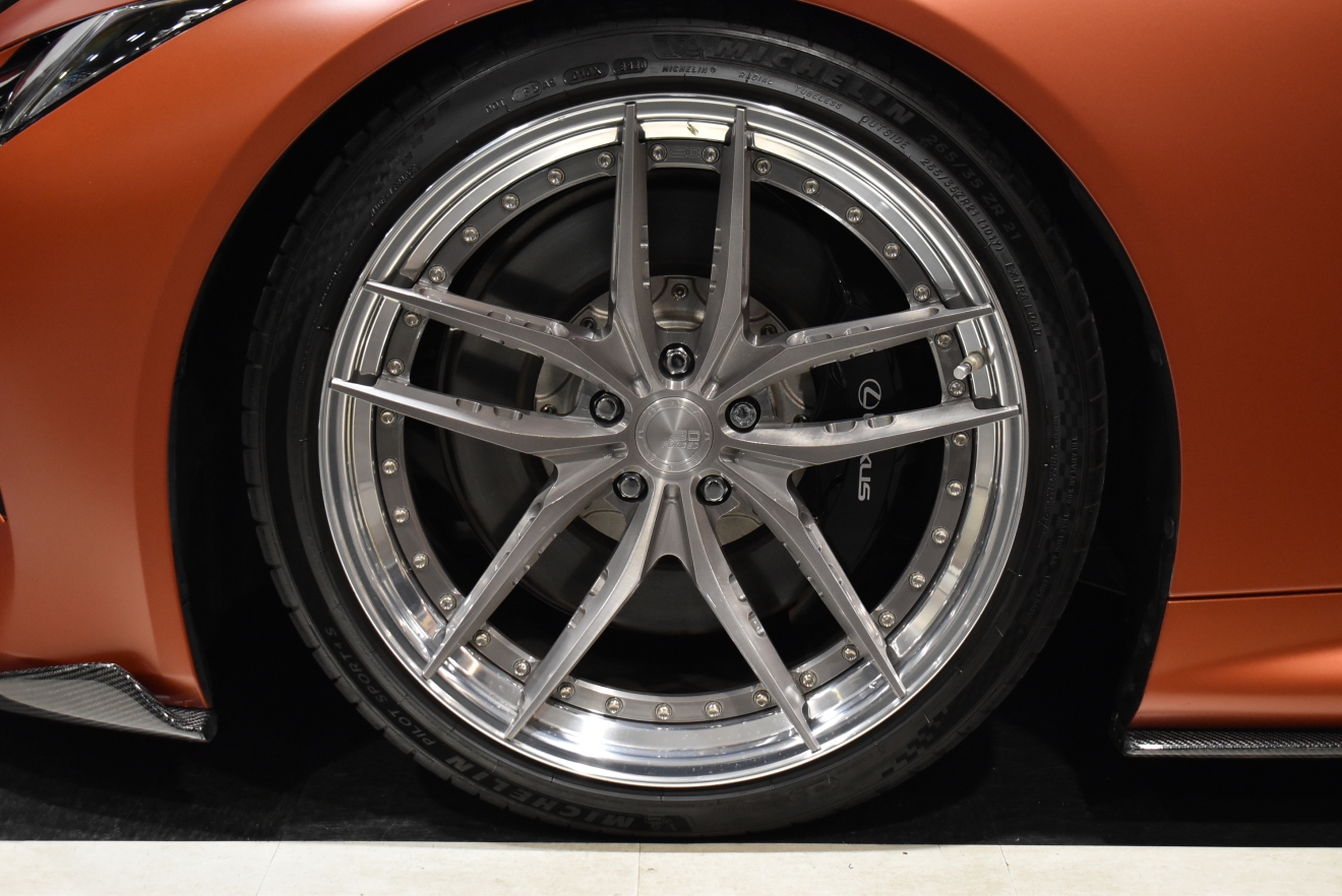 レクサス　LC　コンバーチブル　V8　BCフォージド　ロベルタカップ　フルステルス　プロテクションフィルム　エイムゲイン　ボンド大阪　新着入庫車両　ボンドカーズ　ボンドグループ