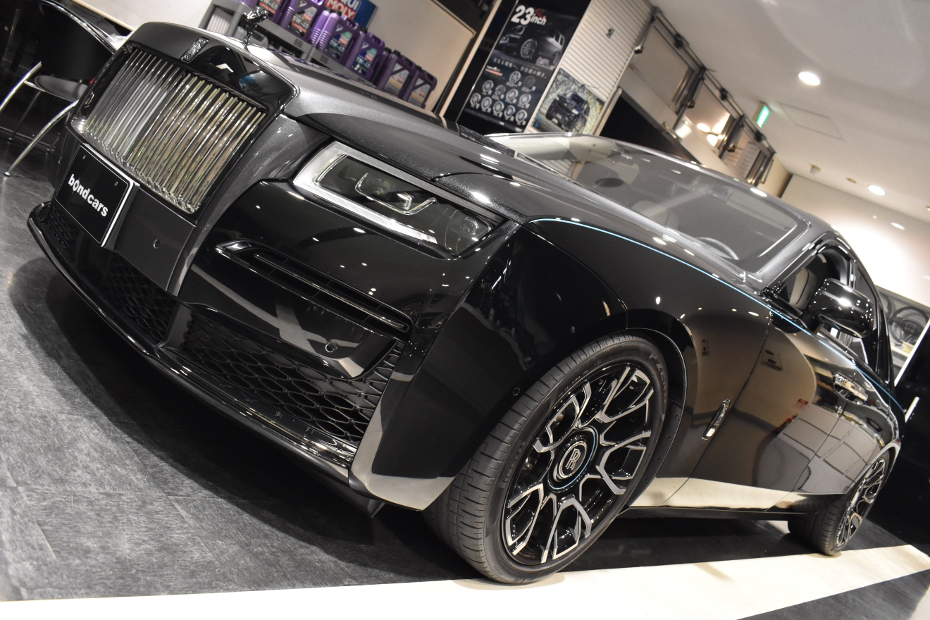 ロールスロイス　ゴースト　ブラックバッジ　BB　左ハンドル　スターヘッドライナー　ボンド大阪　NEWPRICE　ボンドカーズ　ボンドグループ