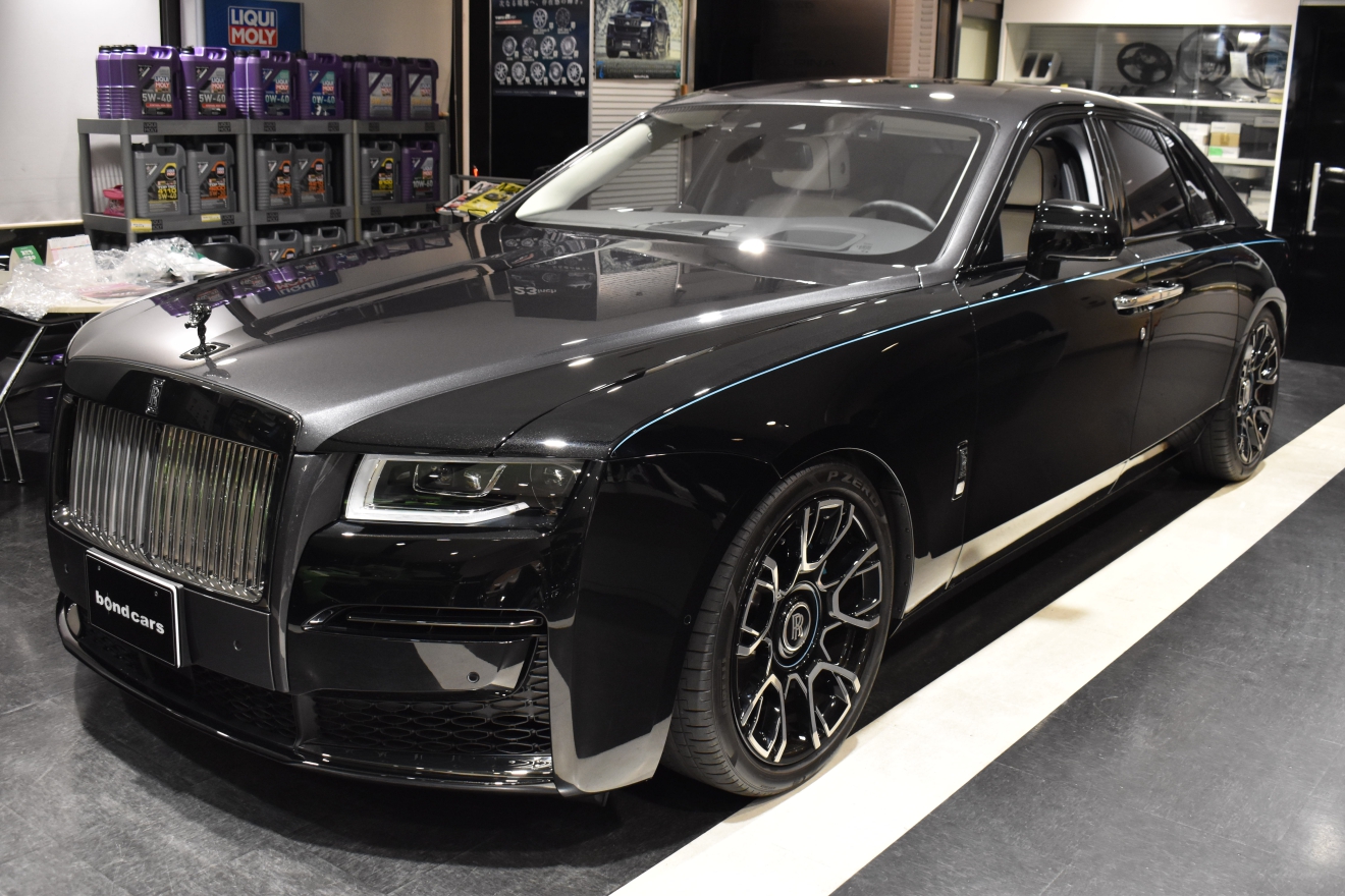ロールスロイス　ゴースト　ブラックバッジ　BB　左ハンドル　スターヘッドライナー　ボンド大阪　NEWPRICE　ボンドカーズ　ボンドグループ