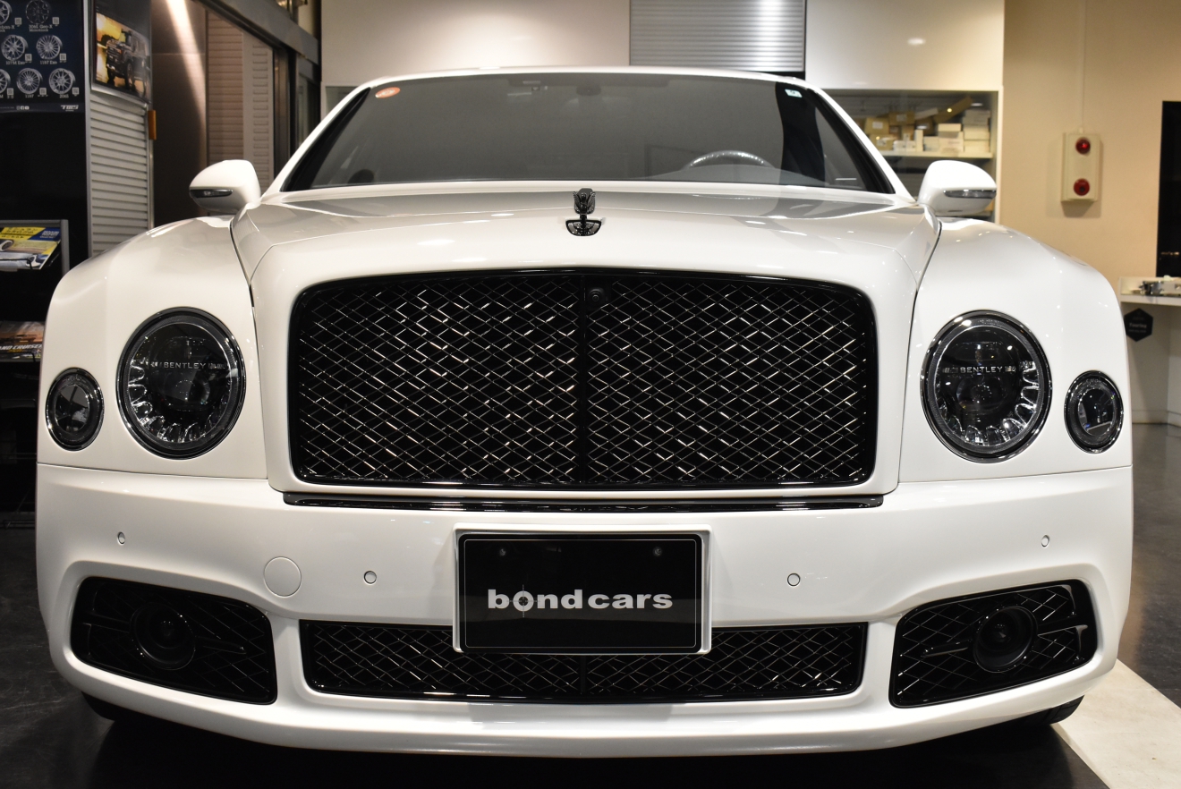ベントレー　ミュリザンヌ　6.75エディション　BYマリナー　世界限定30台　V8　最終型　左ハンドル　ボンド大阪　ボンドカーズ　ボンドグループ　