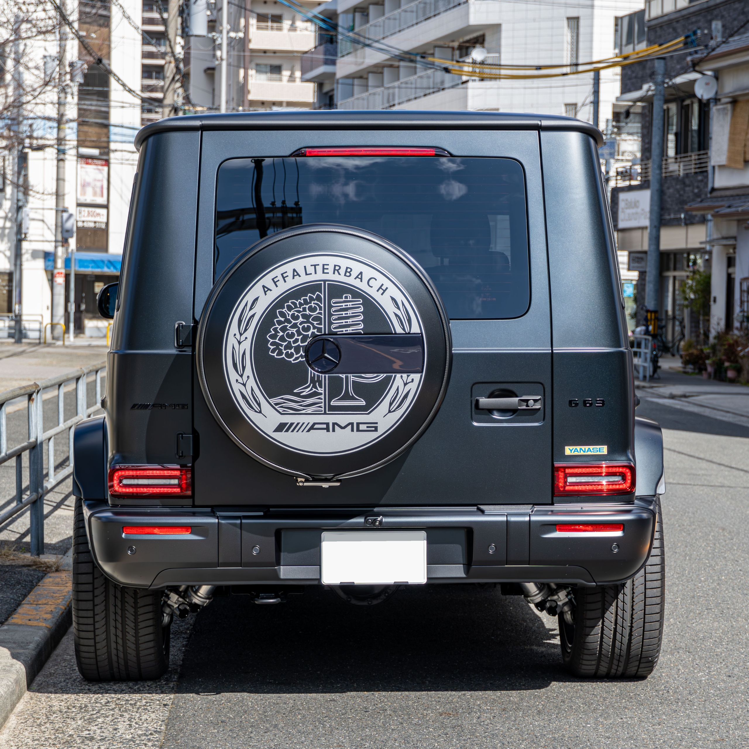 W465 G63 AMG×iiD ダウンサス/スペーサー/ナンバーベース・マーヴェラス パッド・カッティングシート ボンド大阪