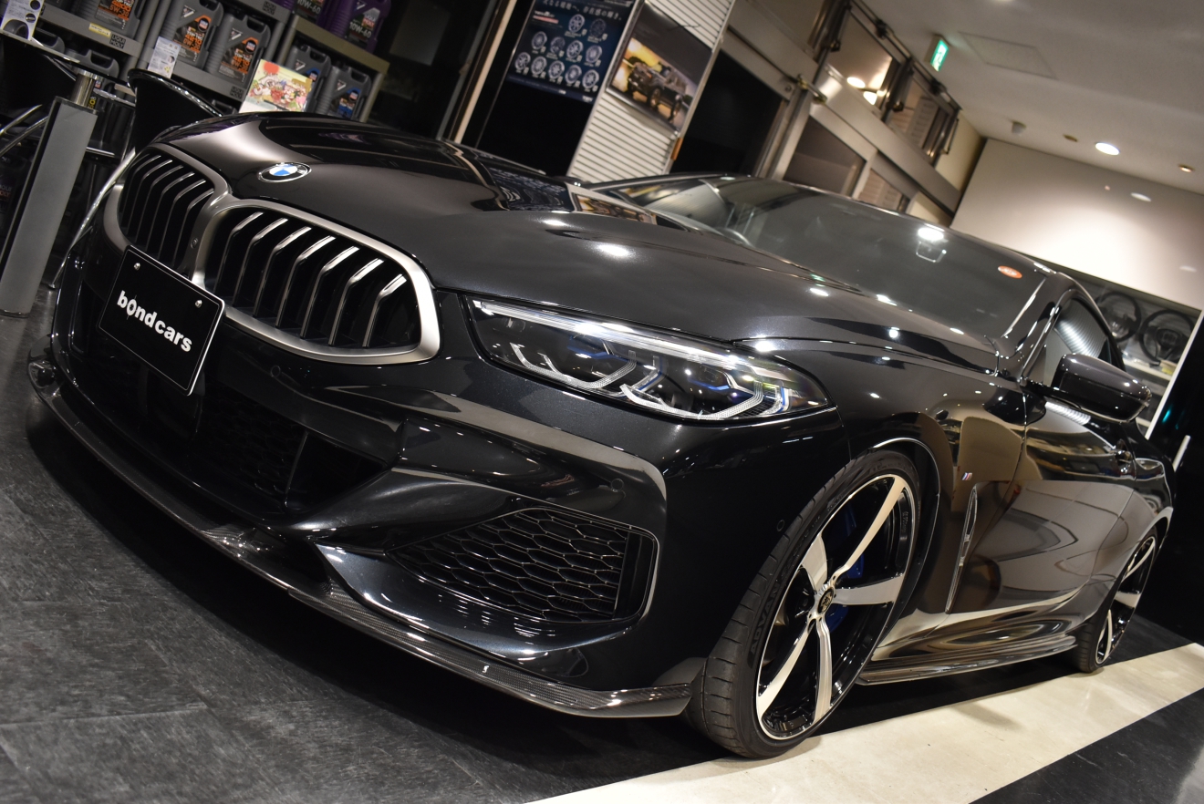 BMW　M850ⅰ　Xdrive　3Dデザイン　ローダウン　　カスタム車両　カーボンラッピング　bond大阪　bondカーズ　bondグループ
