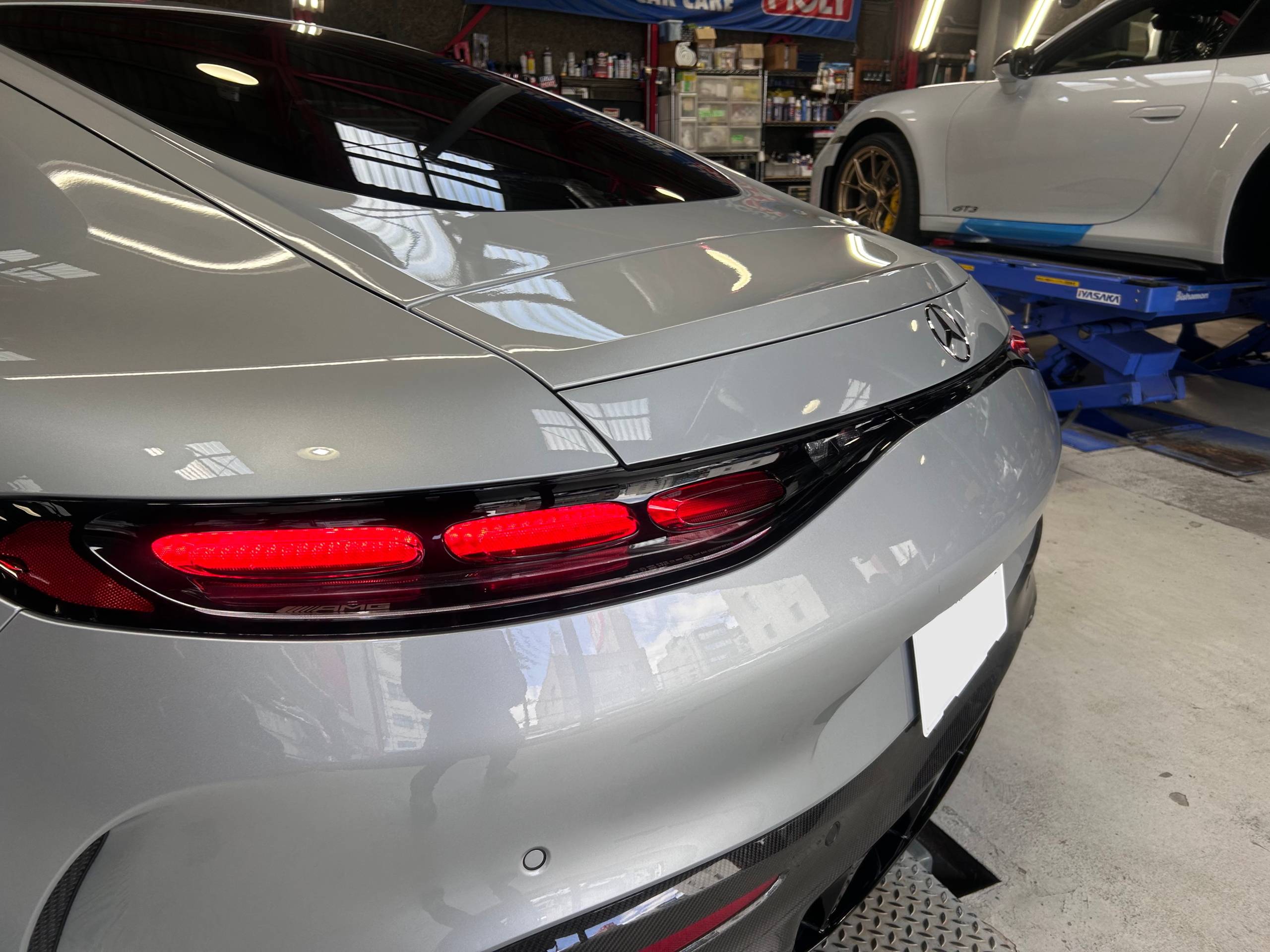 C192 AMG GT63 リアウィング カスタム